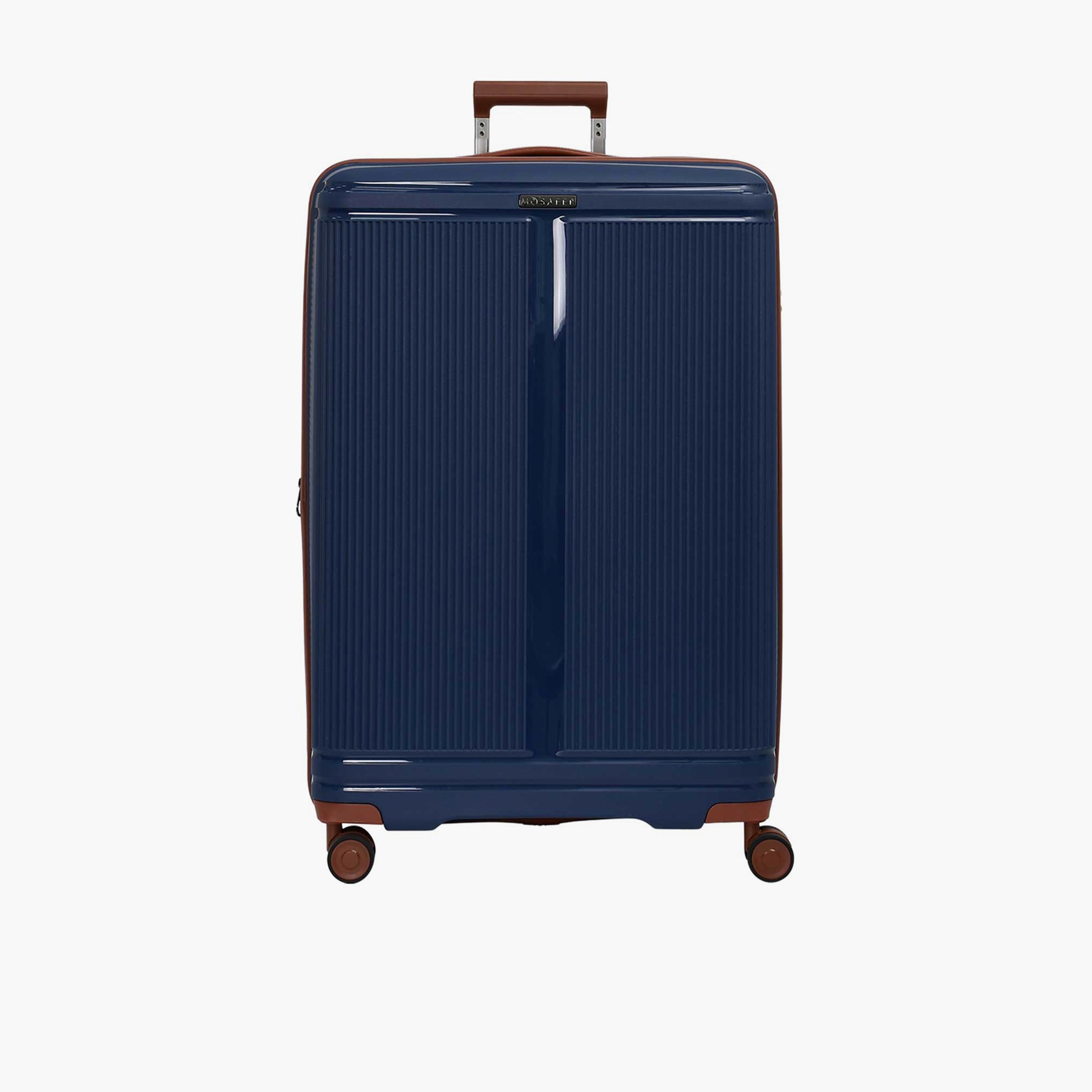 Mosafer Noble 77 CM Large Check-in Polypropylene Hard Sided 4-Wheeler Spinner Trolley Bag with TSA Lock-travel-luggagesandbags-luggage-image-1