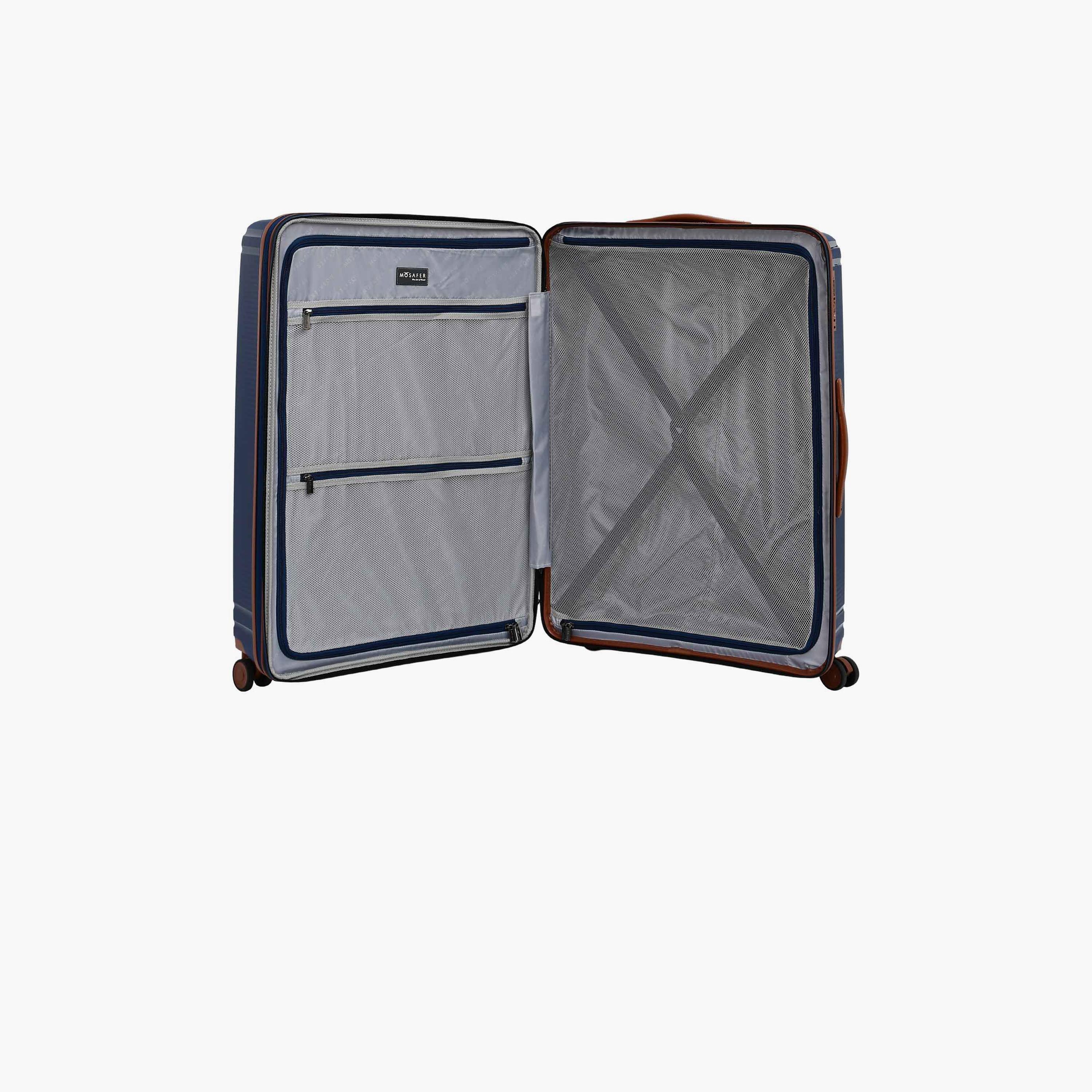 Mosafer Noble 77 CM Large Check-in Polypropylene Hard Sided 4-Wheeler Spinner Trolley Bag with TSA Lock-travel-luggagesandbags-luggage-image-6