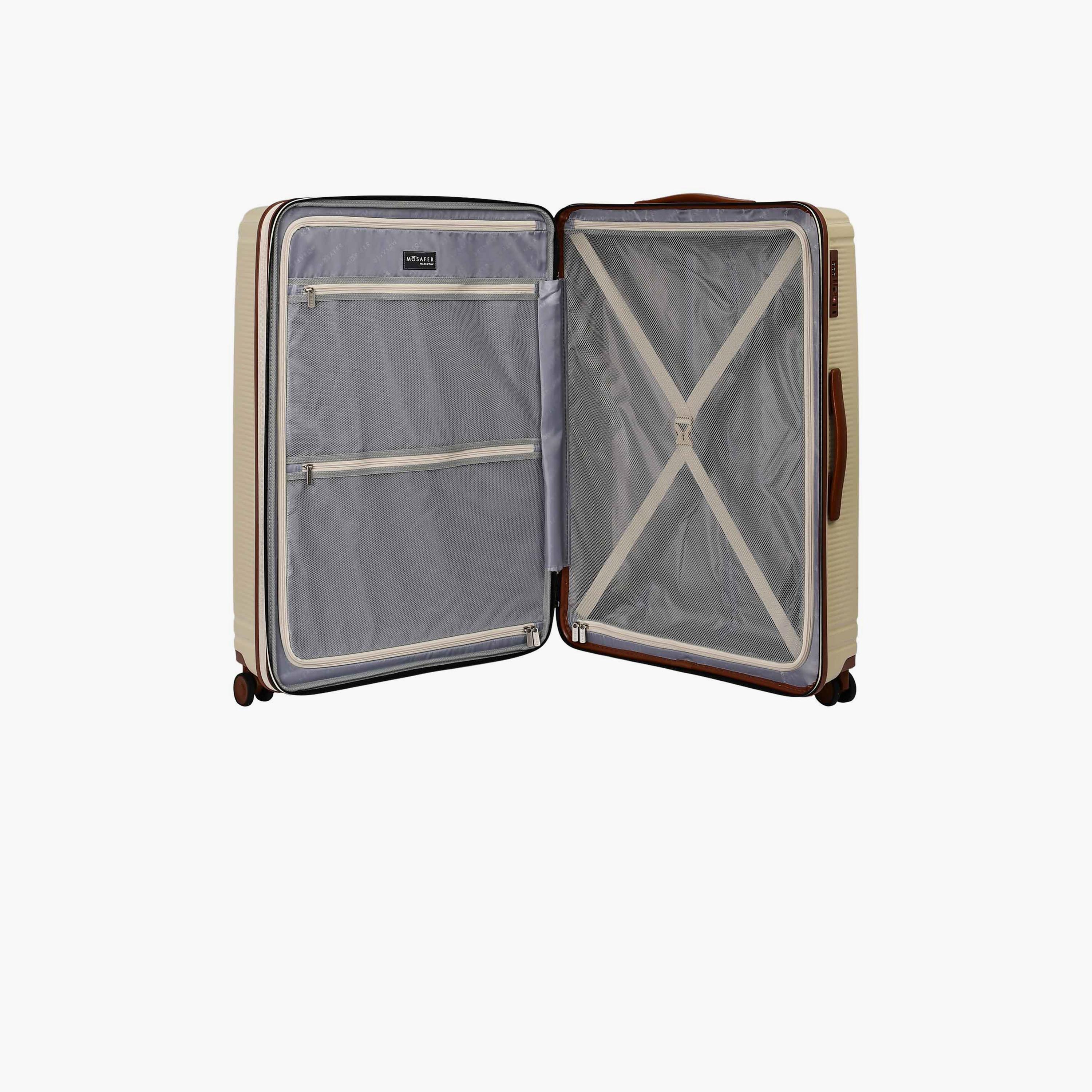 Mosafer Noble 67 CM Medium Check-in Polypropylene Hard Sided 4-Wheeler Spinner Trolley Bag with TSA Lock-travel-luggagesandbags-luggage-image-6