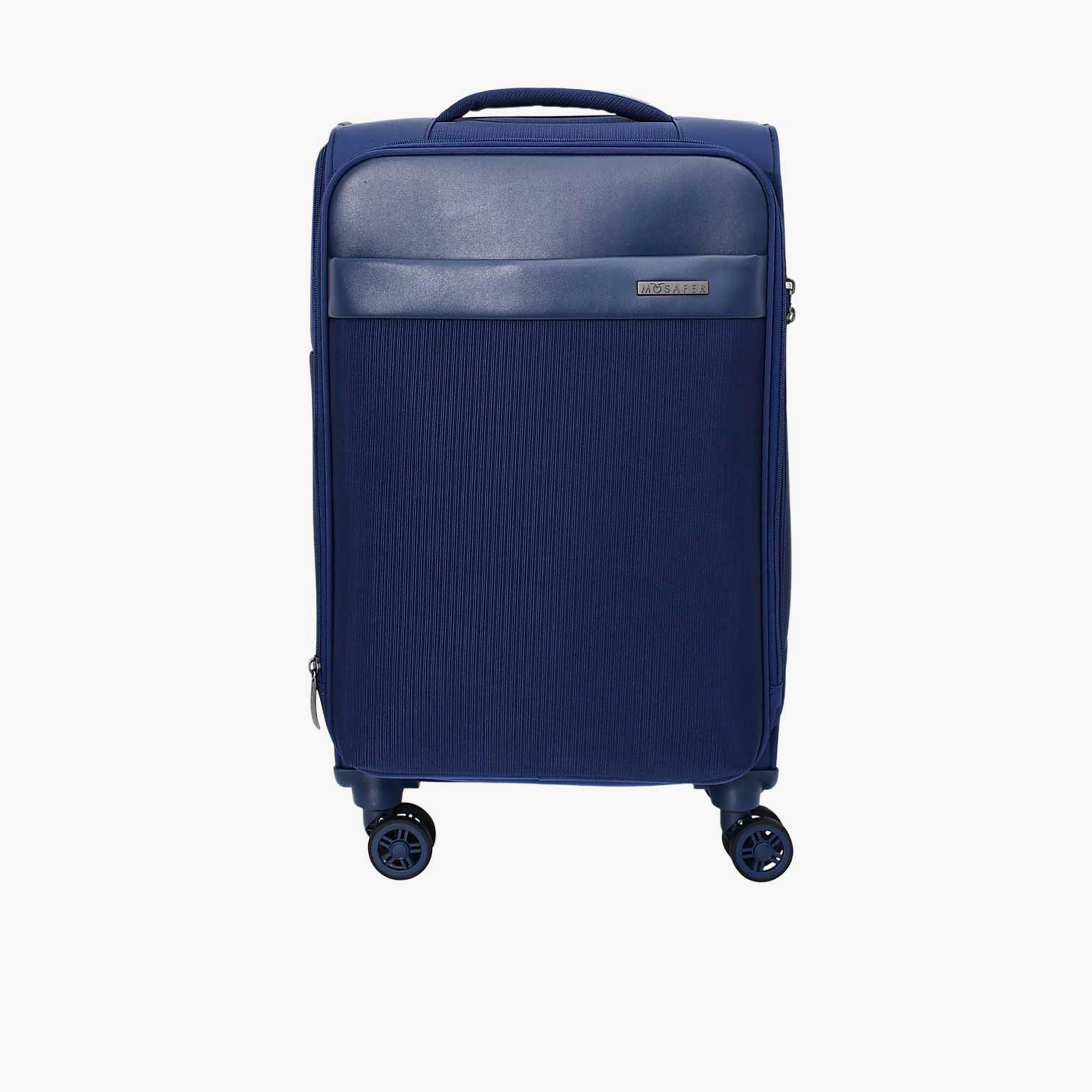Mosafer Softlite 50 CM Small Cabin Polyester Soft Sided 4-Wheeler Spinner Trolley Bag with TSA Lock-travel-luggagesandbags-luggage-image-10