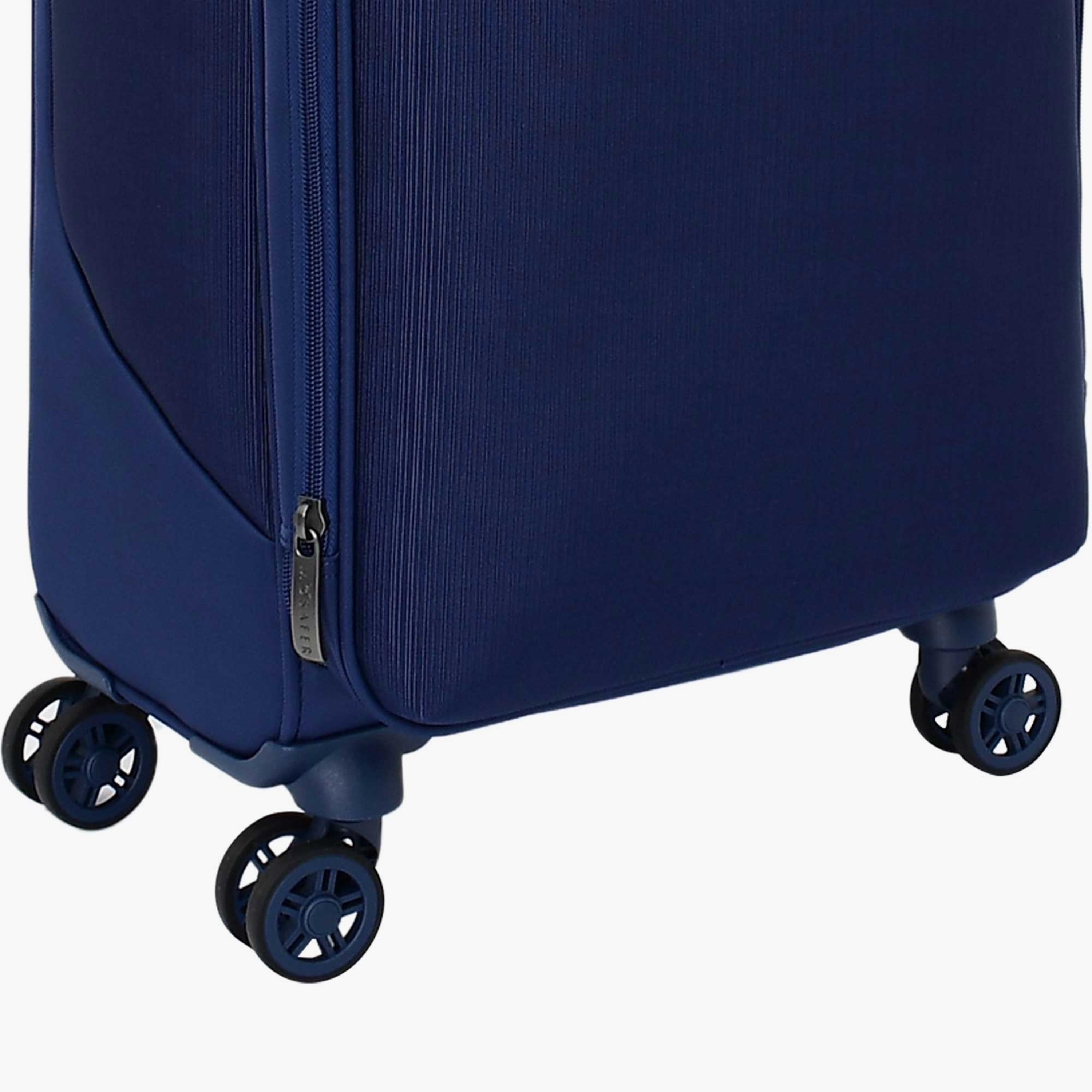 Mosafer Softlite 50 CM Small Cabin Polyester Soft Sided 4-Wheeler Spinner Trolley Bag with TSA Lock-travel-luggagesandbags-luggage-image-13