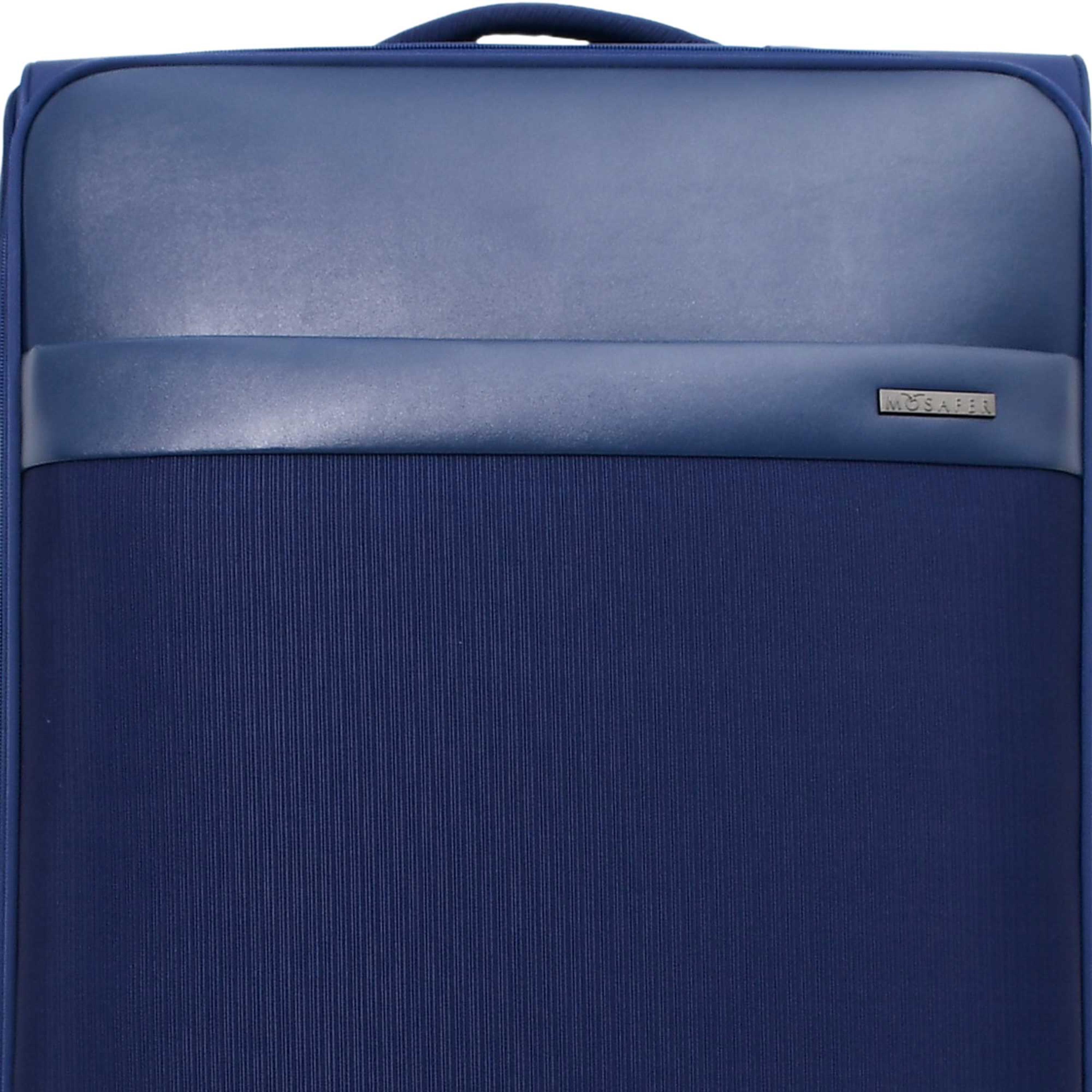 Mosafer Softlite 76 CM Large Check-in Polyester Soft Sided 4-Wheeler Spinner Trolley Bag with TSA Lock-travel-luggagesandbags-luggage-image-15