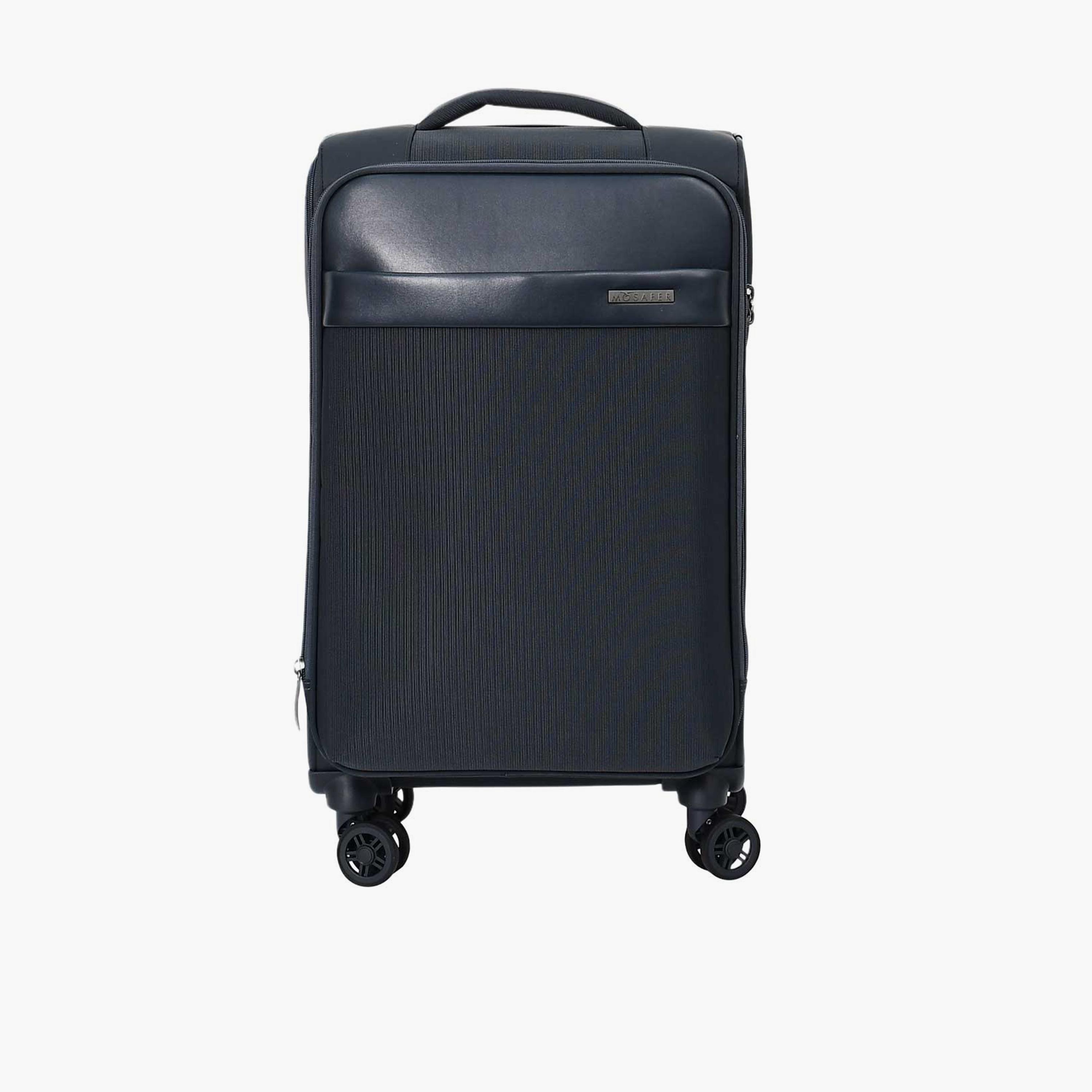 Mosafer Softlite 50 CM Small Cabin Polyester Soft Sided 4-Wheeler Spinner Trolley Bag with TSA Lock-travel-luggagesandbags-luggage-image-10