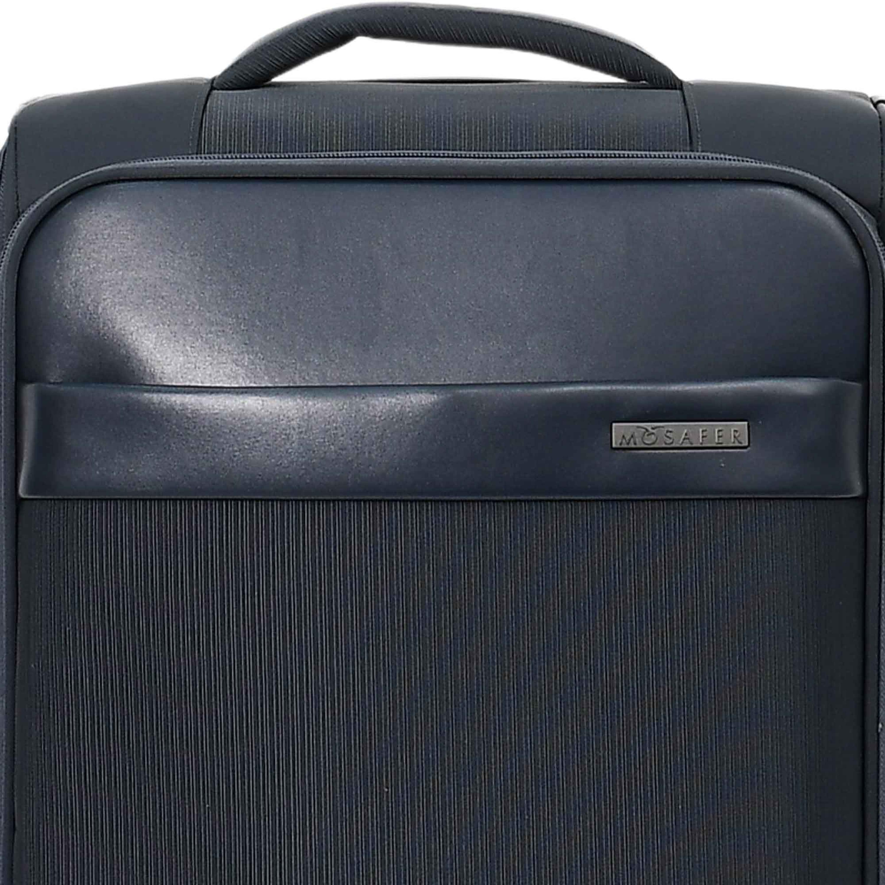 Mosafer Softlite 50 CM Small Cabin Polyester Soft Sided 4-Wheeler Spinner Trolley Bag with TSA Lock-travel-luggagesandbags-luggage-image-15