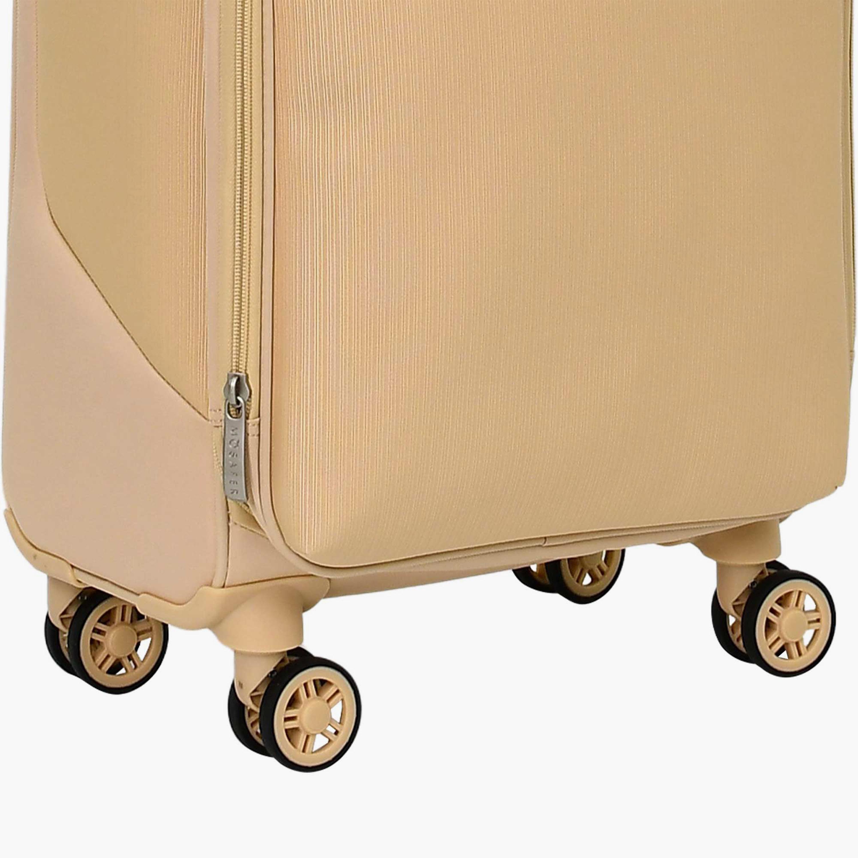 Mosafer Softlite 50 CM Small Cabin Polyester Soft Sided 4-Wheeler Spinner Trolley Bag with TSA Lock-travel-luggagesandbags-luggage-image-14