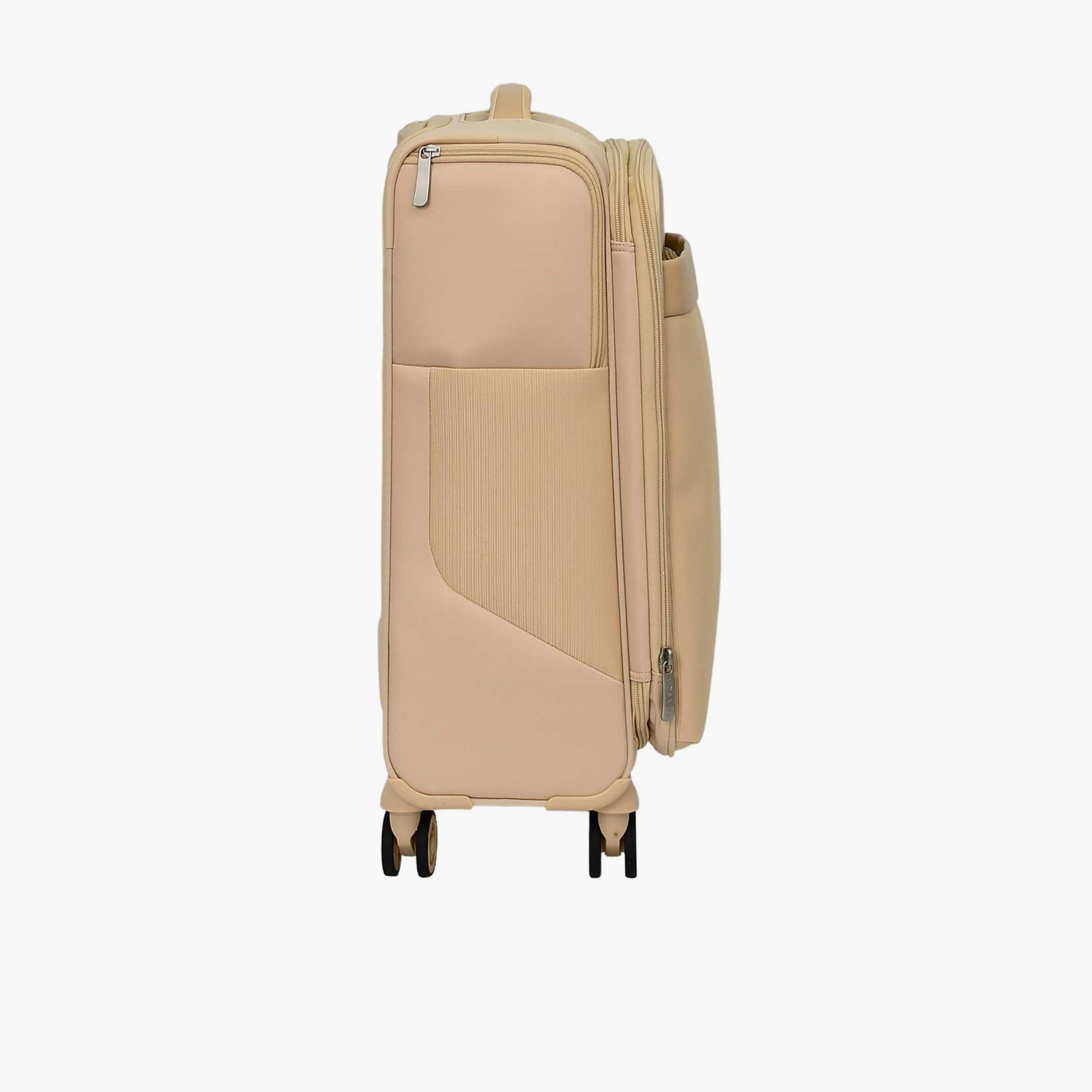 Mosafer Softlite 50 CM Small Cabin Polyester Soft Sided 4-Wheeler Spinner Trolley Bag with TSA Lock-travel-luggagesandbags-luggage-image-9