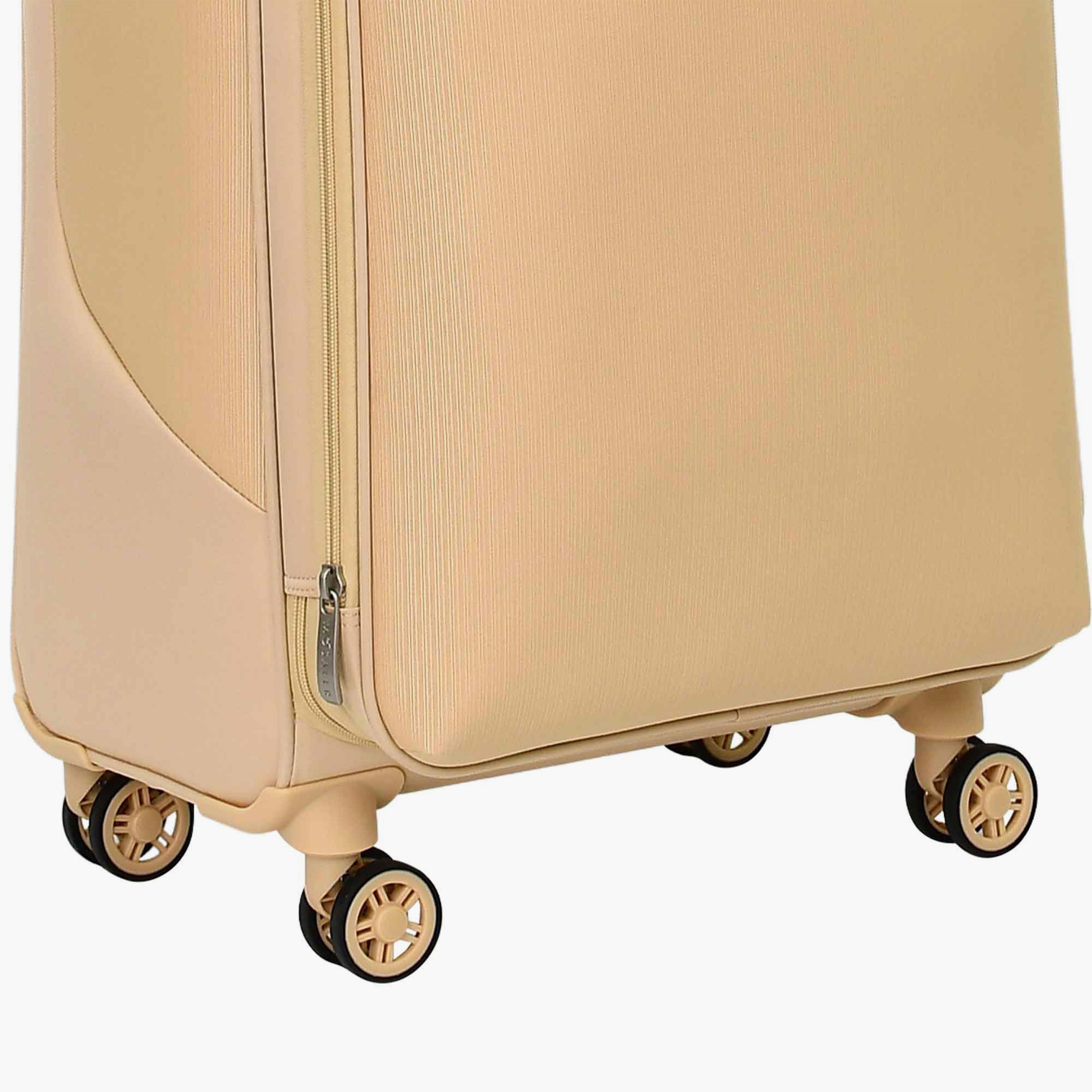 Mosafer Softlite 63 CM Medium Check-in Polyester Soft Sided 4-Wheeler Spinner Trolley Bag with TSA Lock-travel-luggagesandbags-luggage-image-13