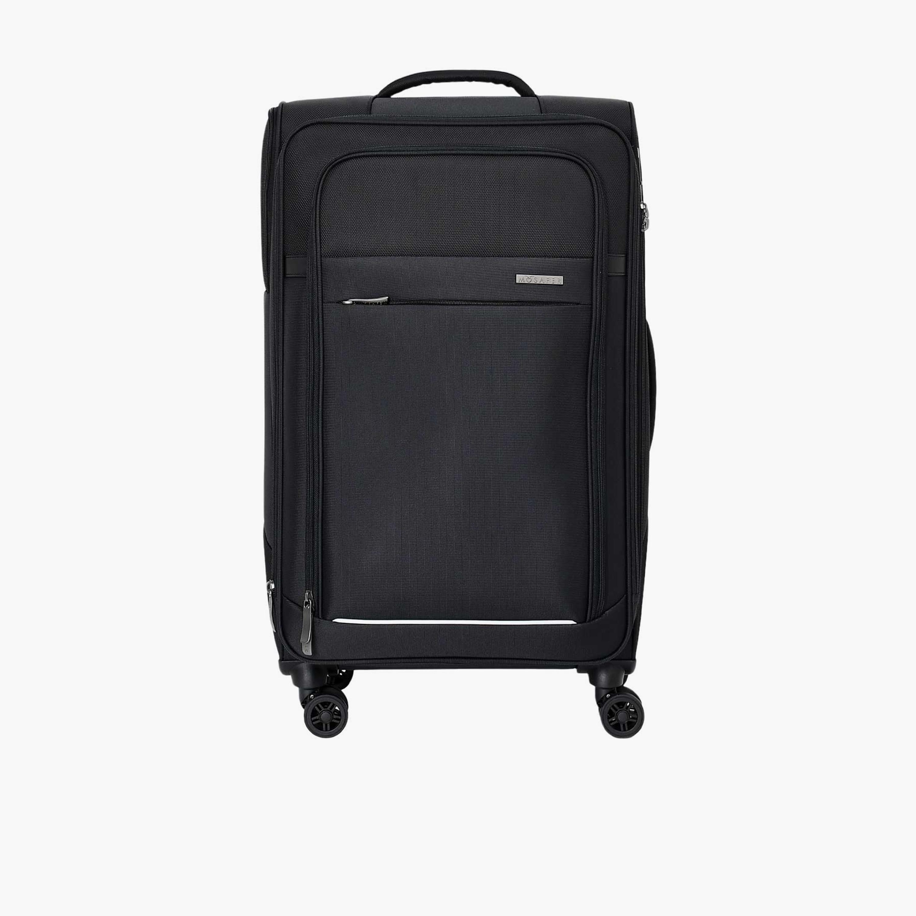 Mosafer Desire II 63 CM Medium Check-in Polyester Soft Sided 4-Wheeler Spinner Trolley Bag with TSA Lock-travel-luggagesandbags-luggage-image-10