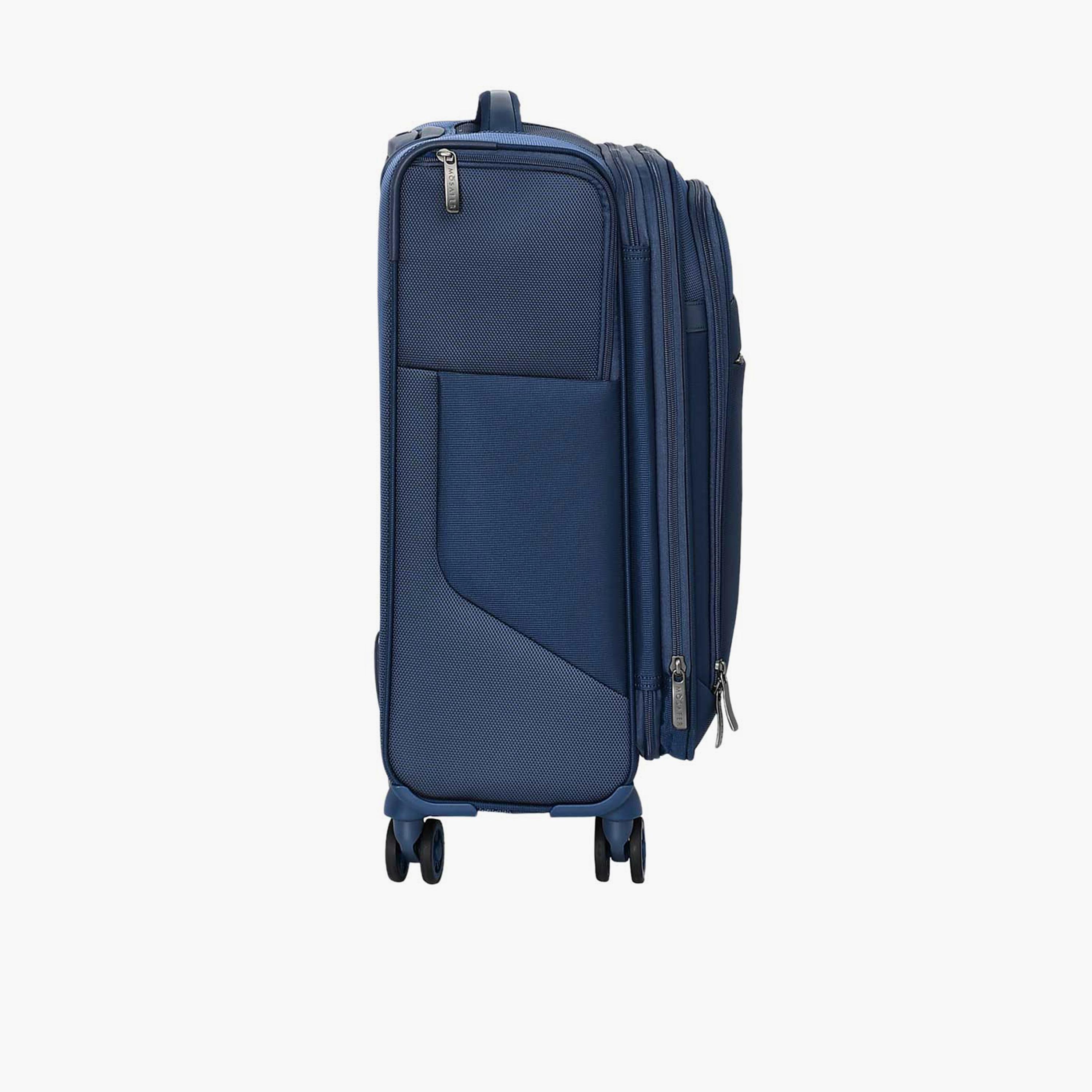 Mosafer Desire II 50 CM Small Cabin Polyester Soft Sided 4-Wheeler Spinner Trolley Bag with TSA Lock-travel-luggagesandbags-luggage-image-7