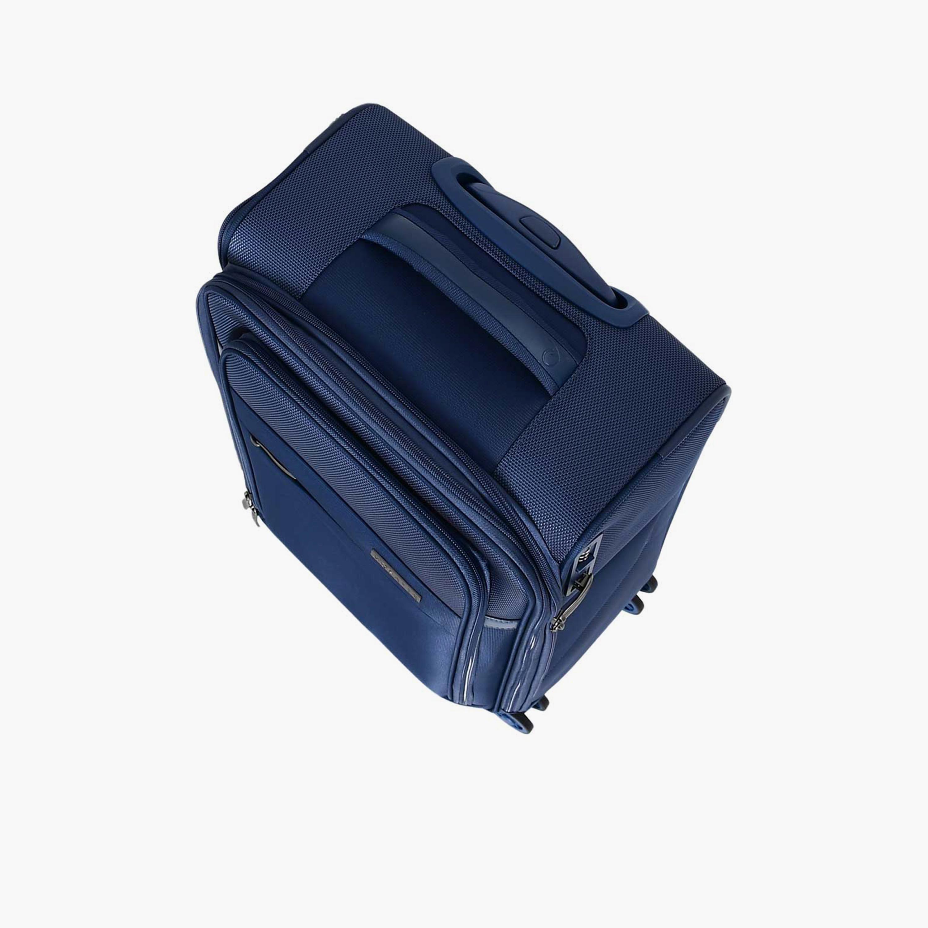 Mosafer Desire II 50 CM Small Cabin Polyester Soft Sided 4-Wheeler Spinner Trolley Bag with TSA Lock-travel-luggagesandbags-luggage-image-8
