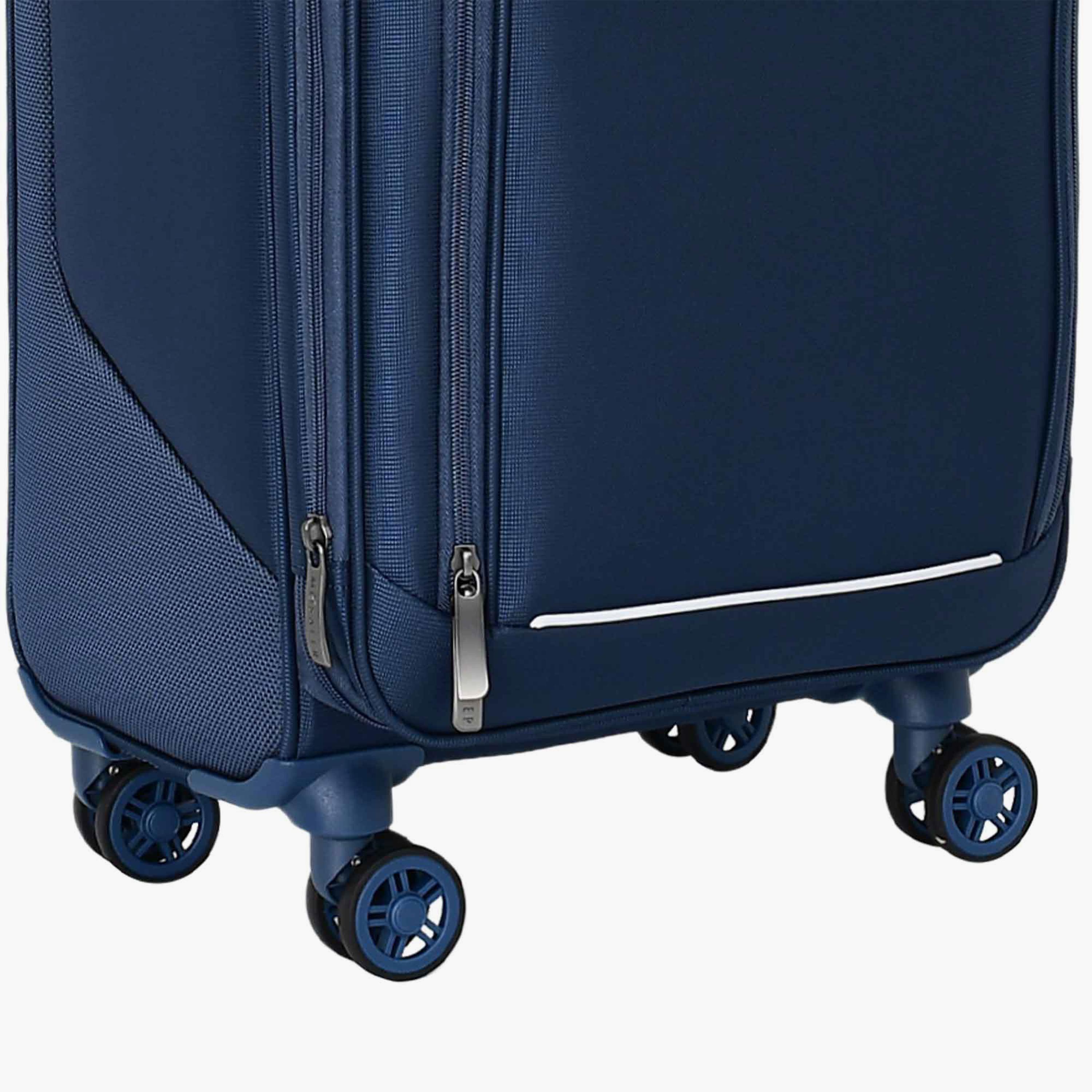 Mosafer Desire II 50 CM Small Cabin Polyester Soft Sided 4-Wheeler Spinner Trolley Bag with TSA Lock-travel-luggagesandbags-luggage-image-9