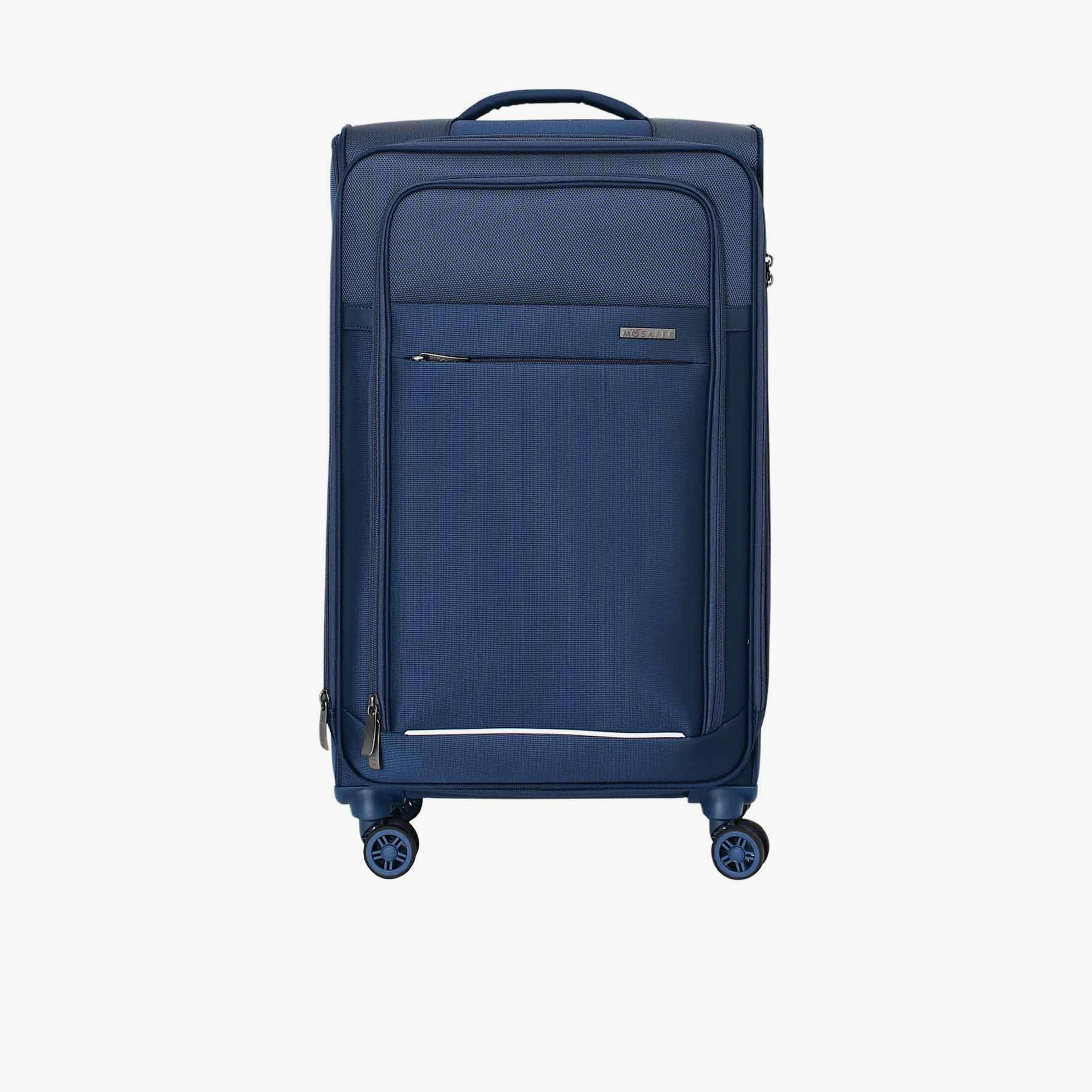 Mosafer Desire II 63 CM Medium Check-in Polyester Soft Sided 4-Wheeler Spinner Trolley Bag with TSA Lock-travel-luggagesandbags-luggage-image-10
