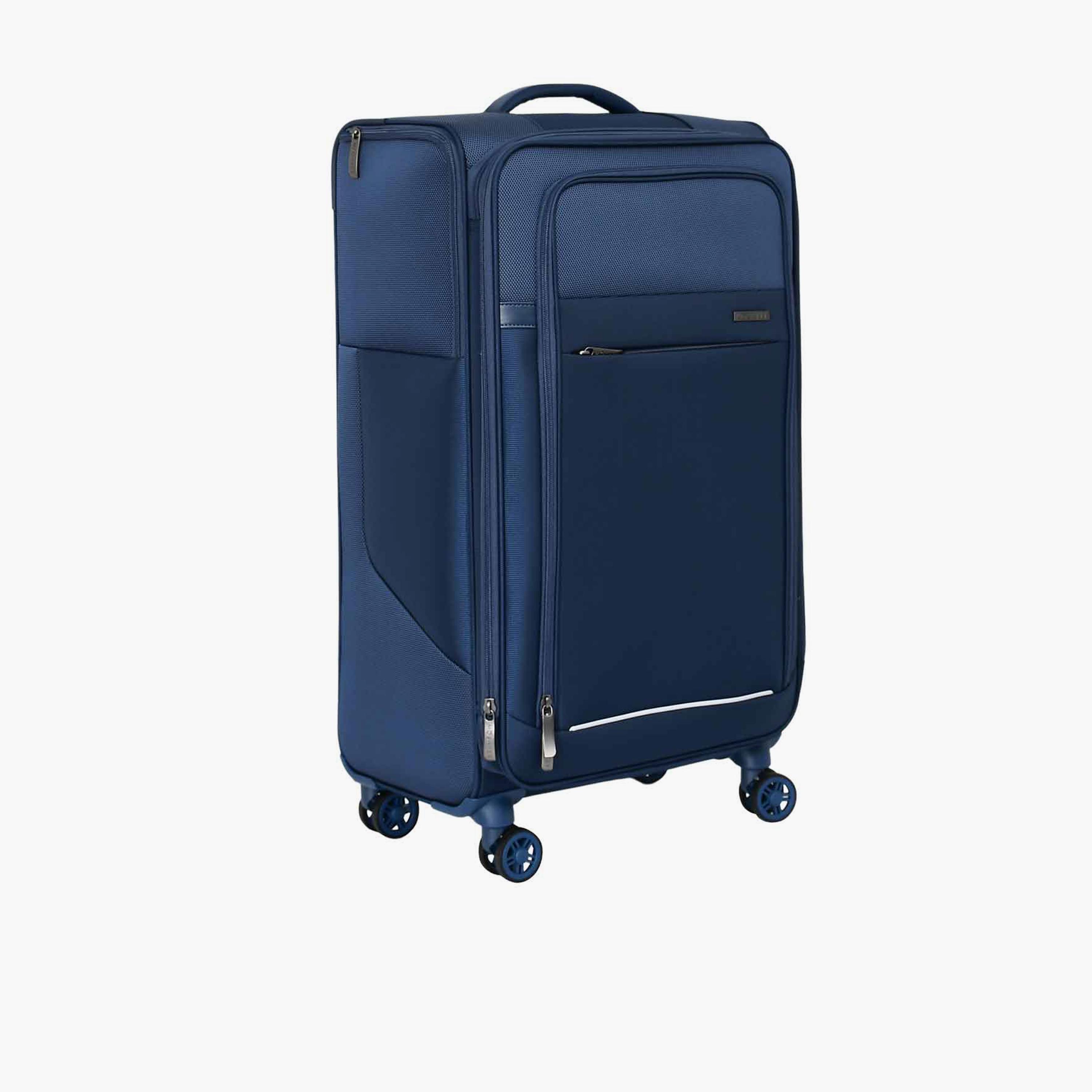 Mosafer Desire II 63 CM Medium Check-in Polyester Soft Sided 4-Wheeler Spinner Trolley Bag with TSA Lock-travel-luggagesandbags-luggage-image-11