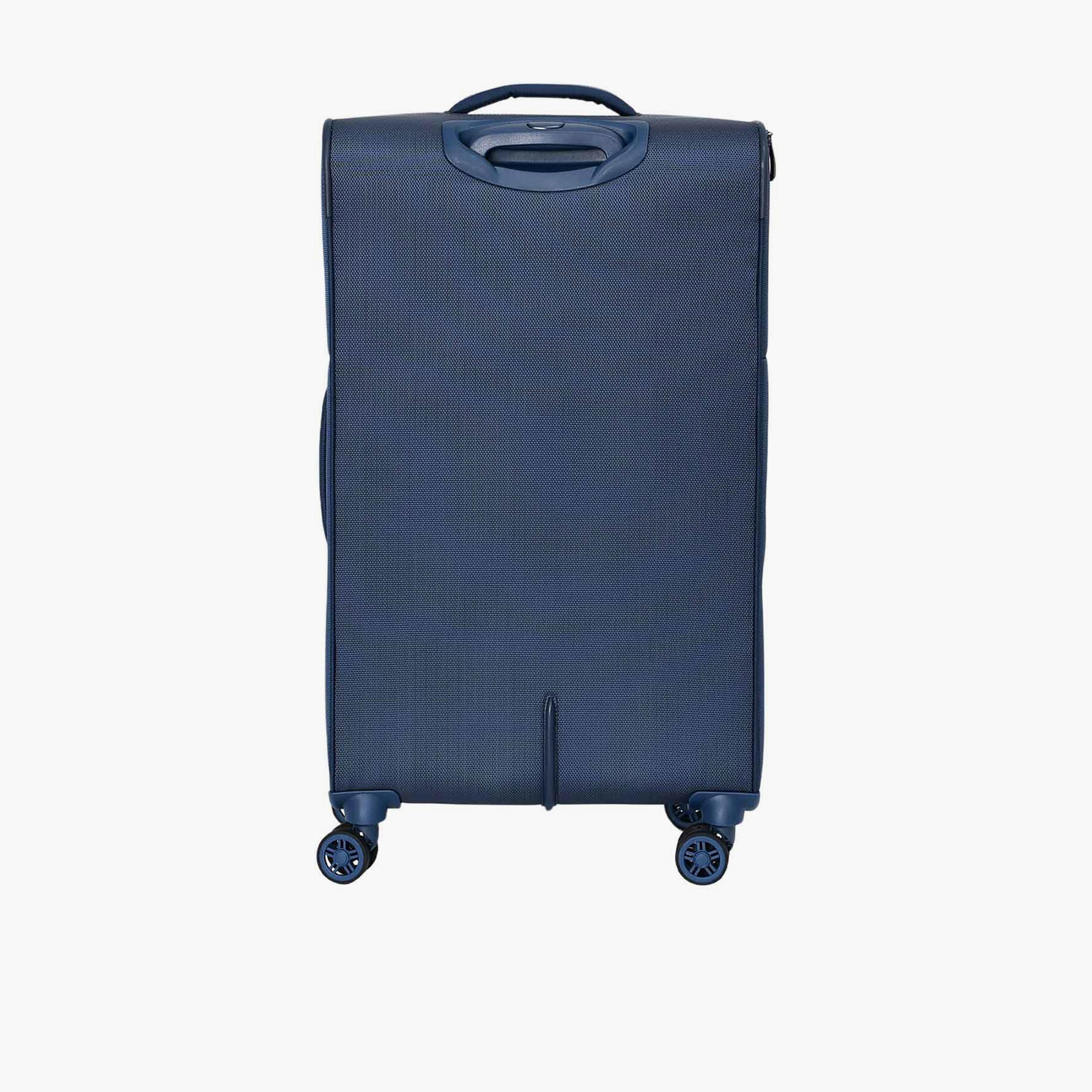 Mosafer Desire II 63 CM Medium Check-in Polyester Soft Sided 4-Wheeler Spinner Trolley Bag with TSA Lock-travel-luggagesandbags-luggage-image-5