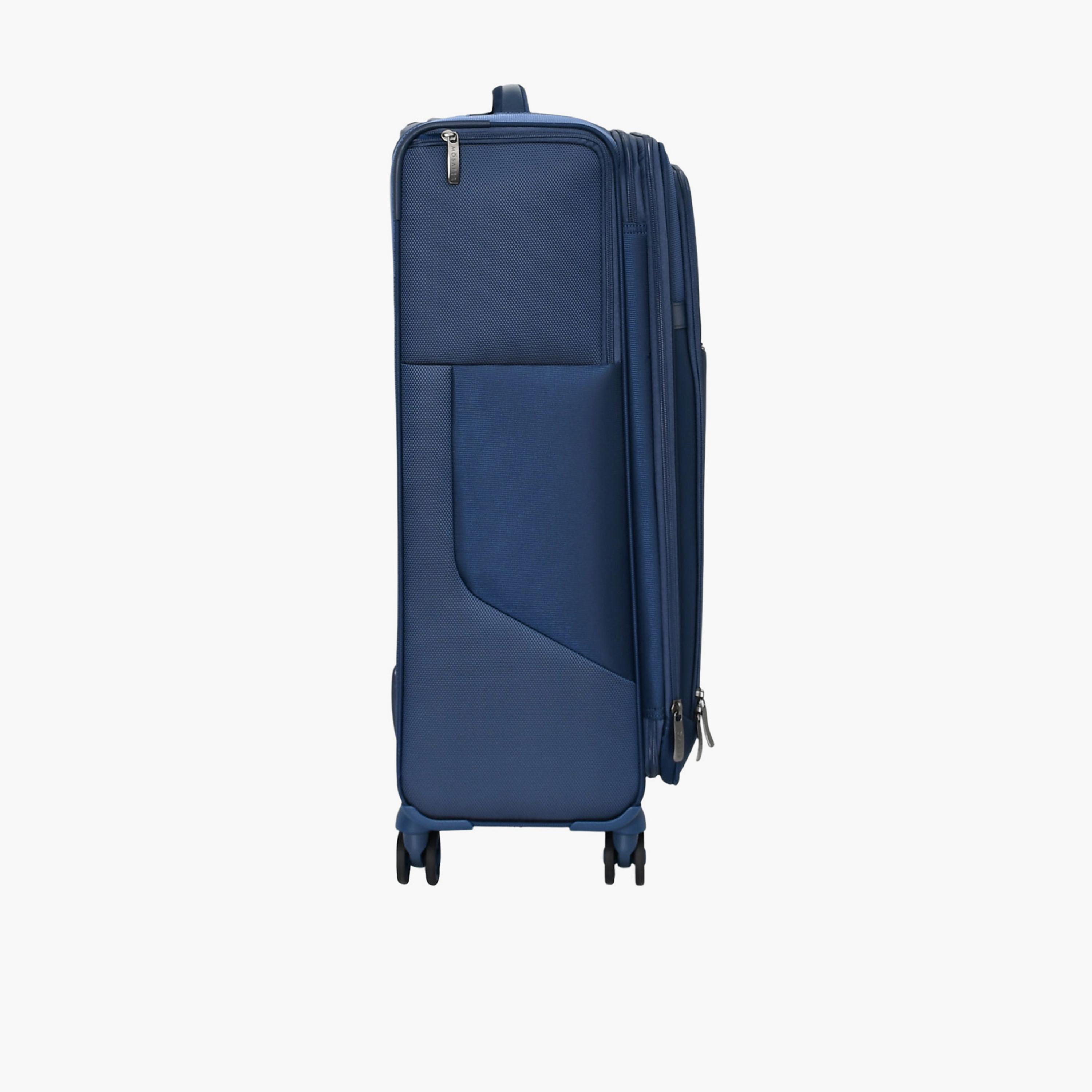 Mosafer Desire II 63 CM Medium Check-in Polyester Soft Sided 4-Wheeler Spinner Trolley Bag with TSA Lock-travel-luggagesandbags-luggage-image-7
