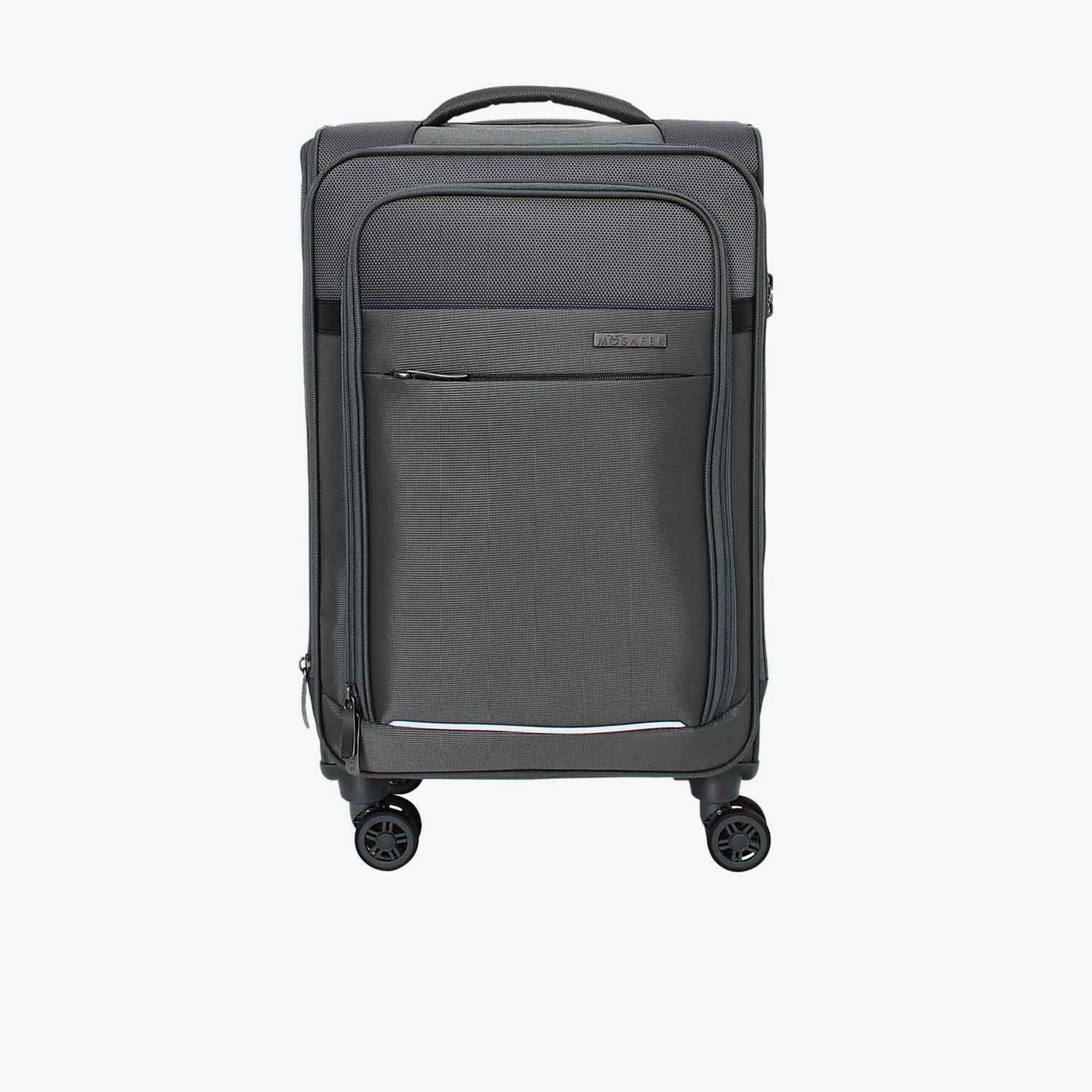 Mosafer Desire II 50 CM Small Cabin Polyester Soft Sided 4-Wheeler Spinner Trolley Bag with TSA Lock-travel-luggagesandbags-luggage-image-10