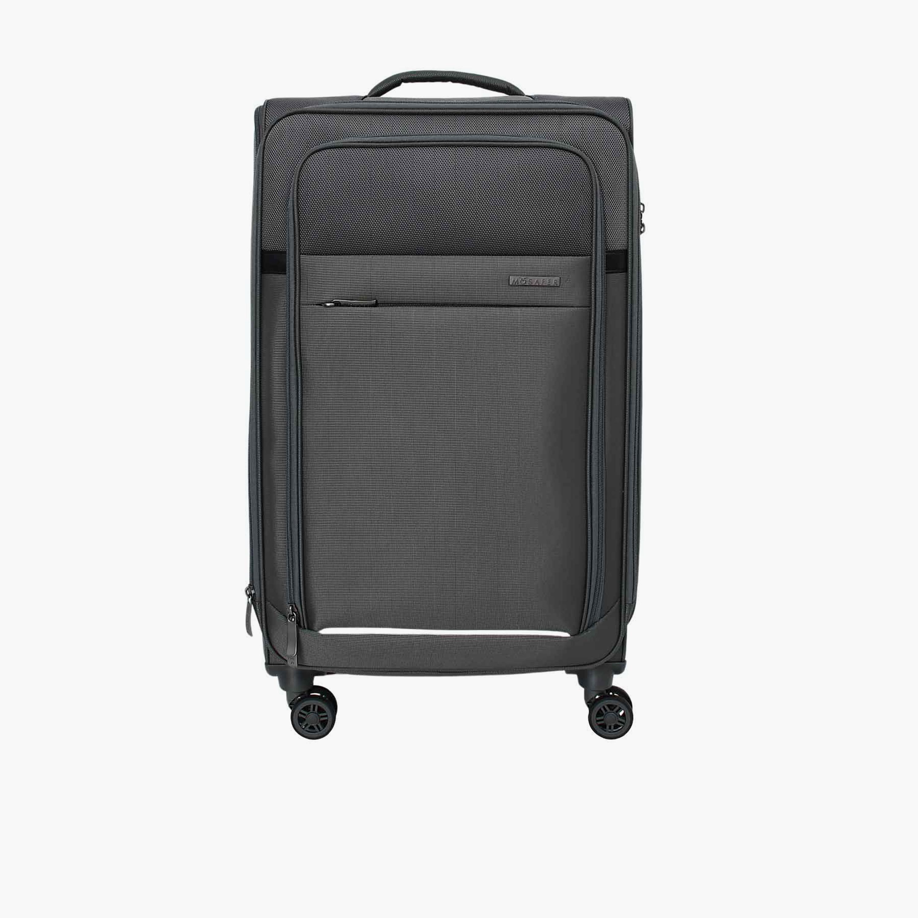 Mosafer Desire II 63 CM Medium Check-in Polyester Soft Sided 4-Wheeler Spinner Trolley Bag with TSA Lock-travel-luggagesandbags-luggage-image-10