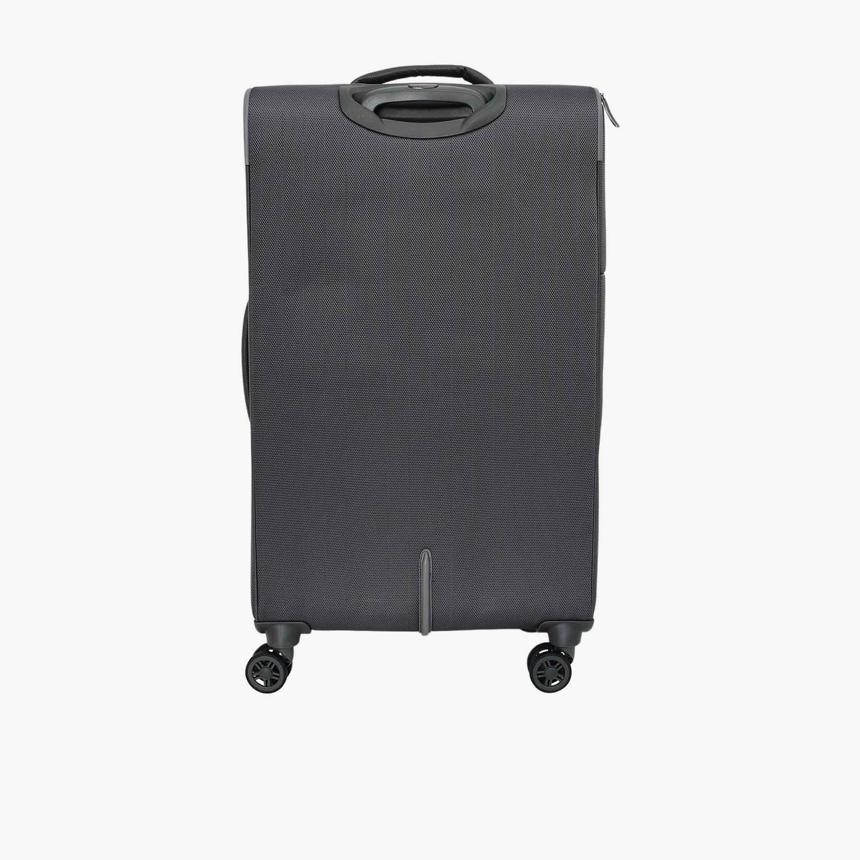 Mosafer Desire II 63 CM Medium Check-in Polyester Soft Sided 4-Wheeler Spinner Trolley Bag with TSA Lock-travel-luggagesandbags-luggage-image-5