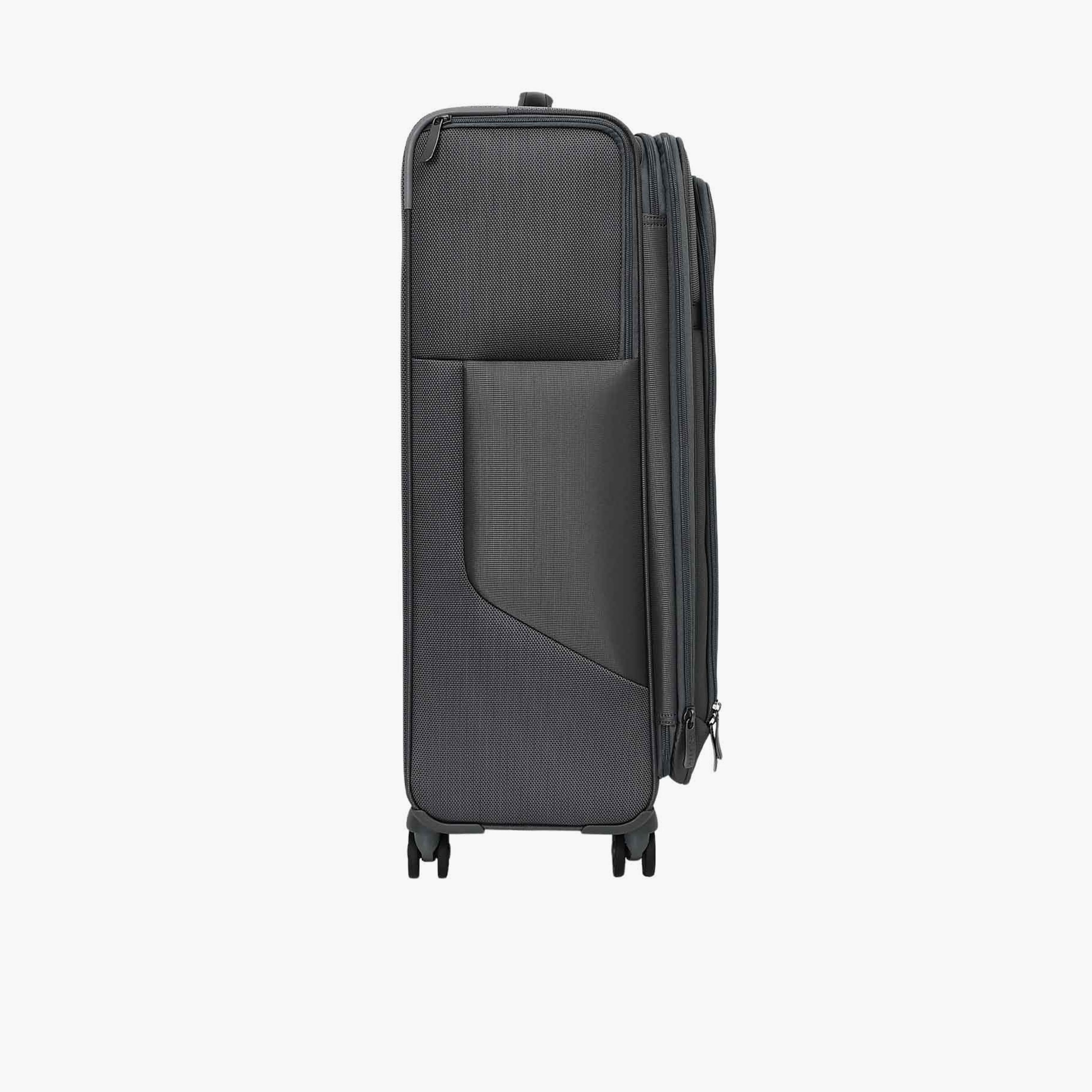 Mosafer Desire II 63 CM Medium Check-in Polyester Soft Sided 4-Wheeler Spinner Trolley Bag with TSA Lock-travel-luggagesandbags-luggage-image-8