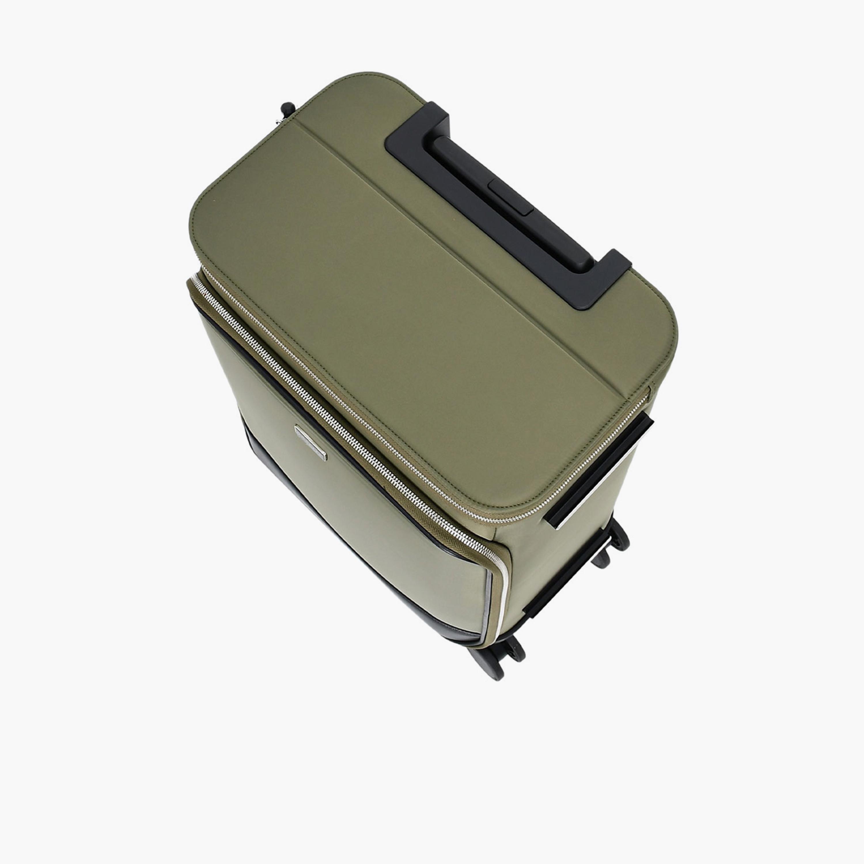 Mosafer Wellington 56 CM Small Cabin Nylon Soft Sided 4-Wheeler Spinner Trolley Bag with TSA Lock-travel-luggagesandbags-luggage-image-13