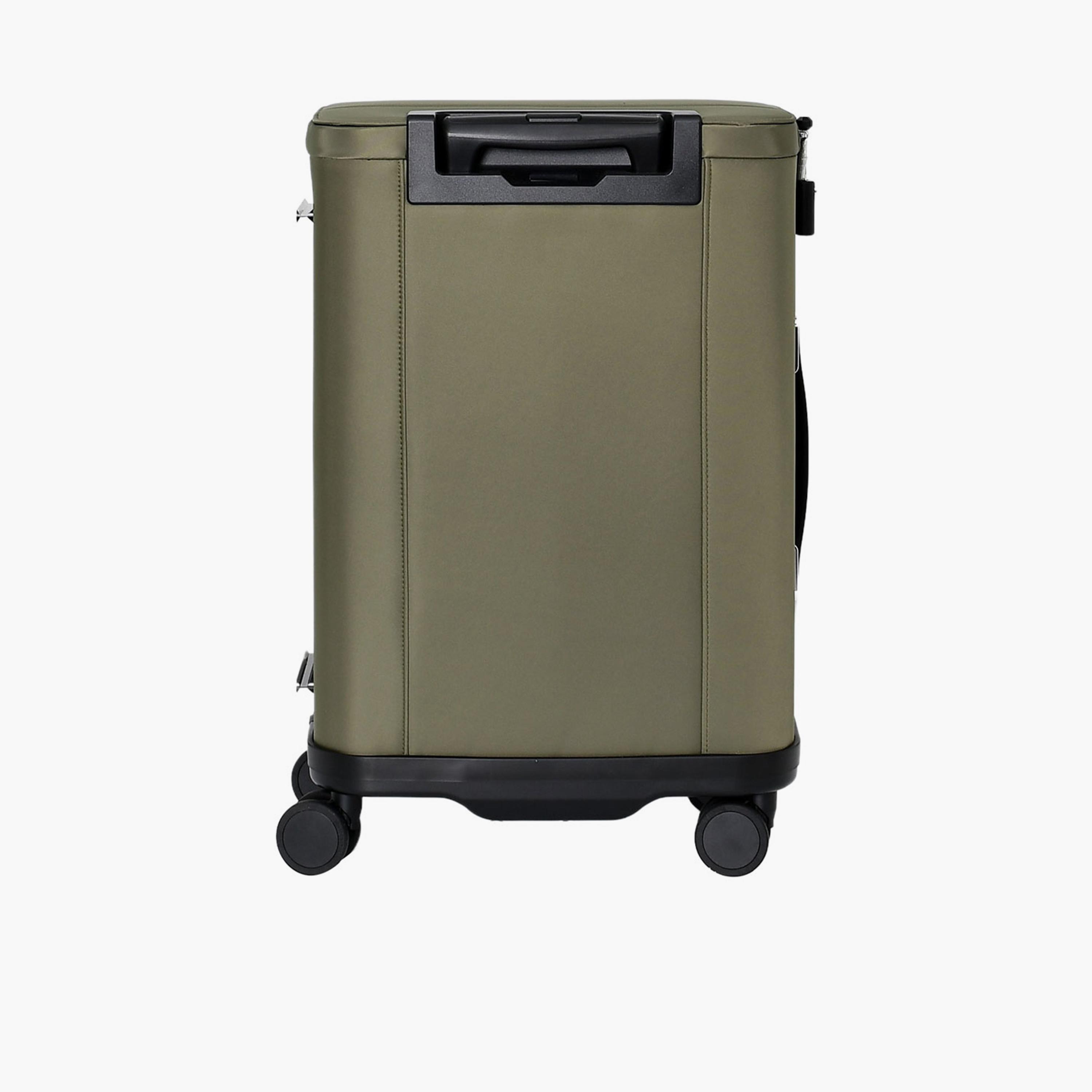 Mosafer Wellington 56 CM Small Cabin Nylon Soft Sided 4-Wheeler Spinner Trolley Bag with TSA Lock-travel-luggagesandbags-luggage-image-5
