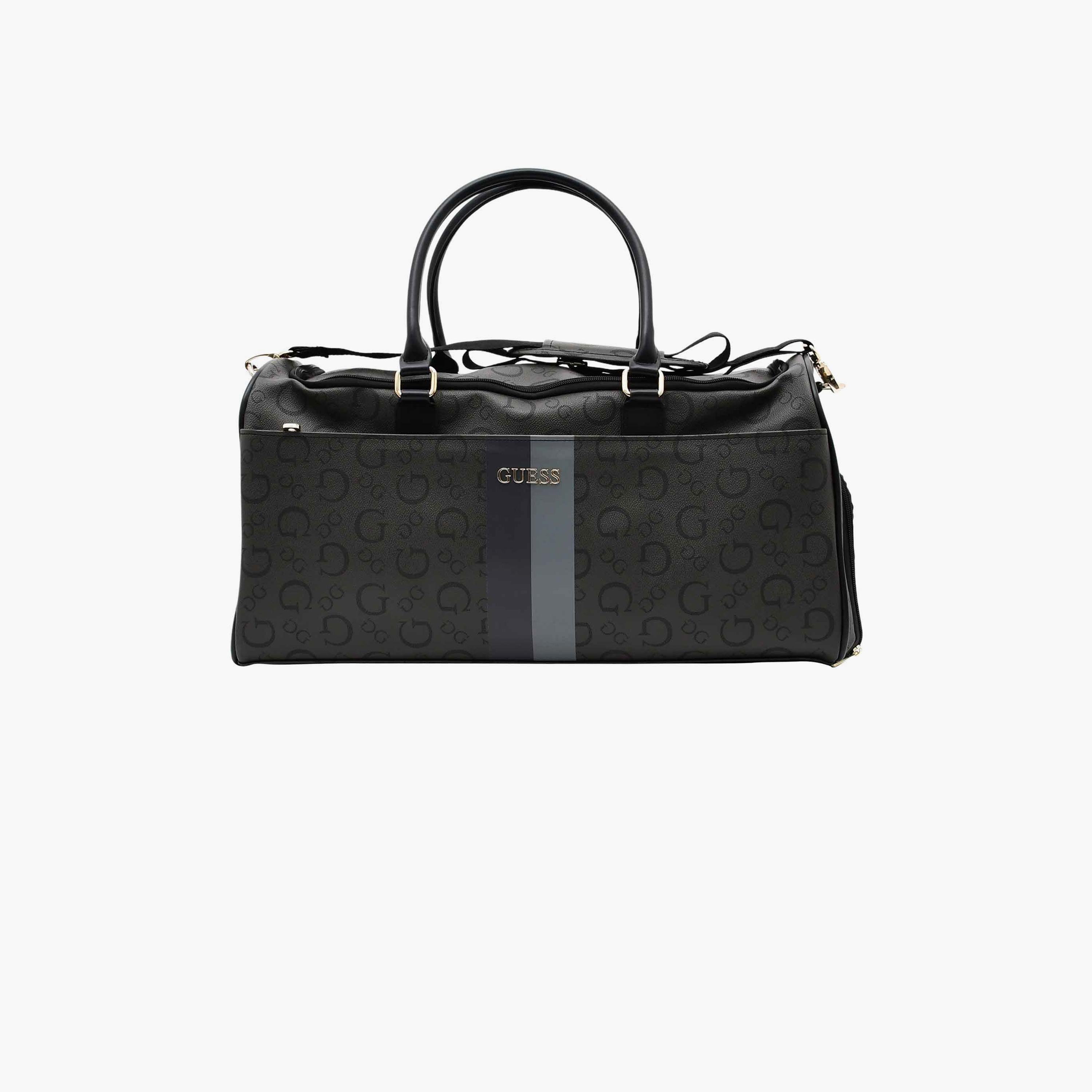 غيس - شنطة سفر ويستر مطبوعة بمقبضين وسحاب إغلاق وحزام قابل للفصل | 53 × 29 × 25 سم-travel-luggagesandbags-dufflebags-image-1