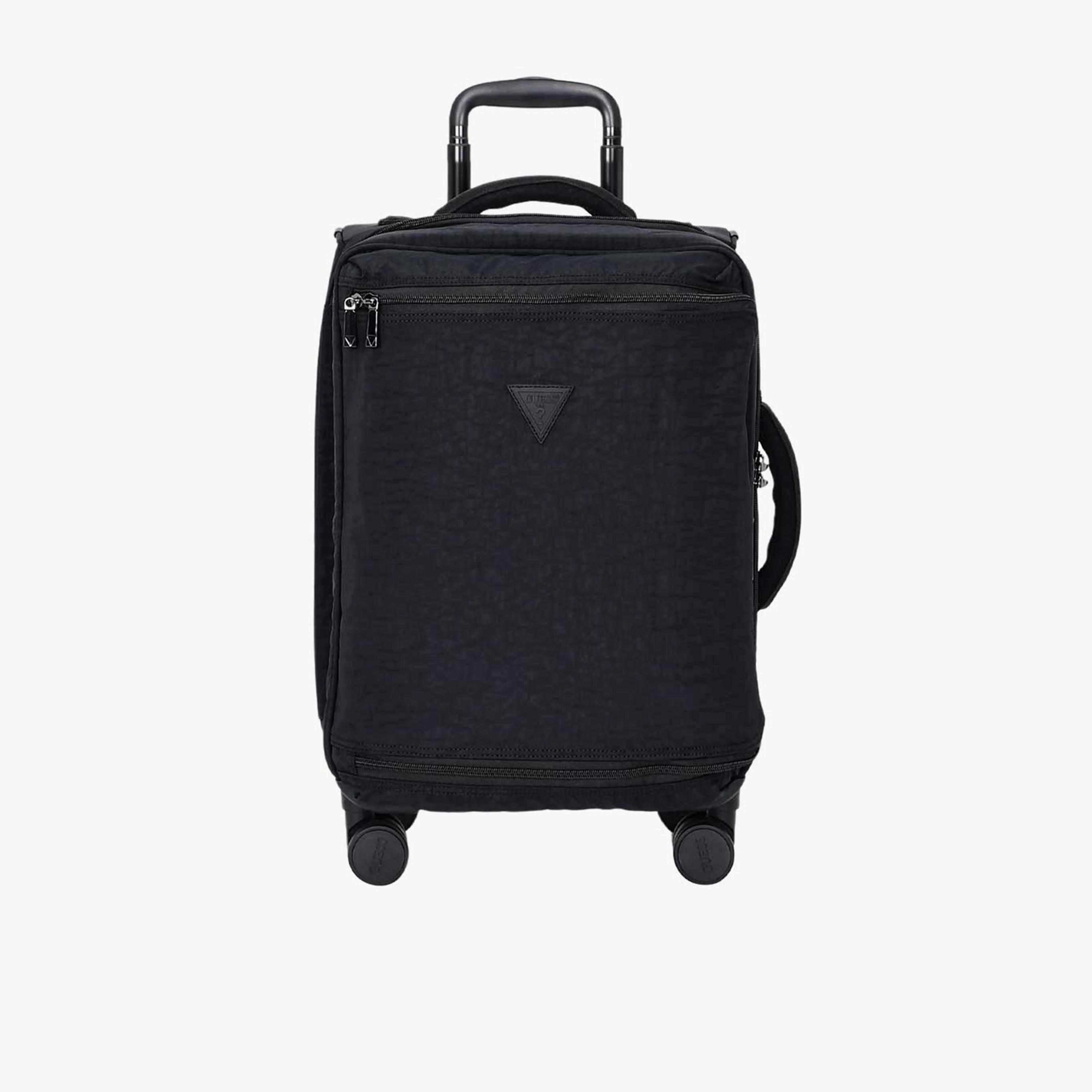 Guess Greyjoy 56 CM Small Cabin Nylon Soft Sided 4-Wheeler Spinner Trolley Bag with TSA Lock-travel-luggagesandbags-luggage-image-1
