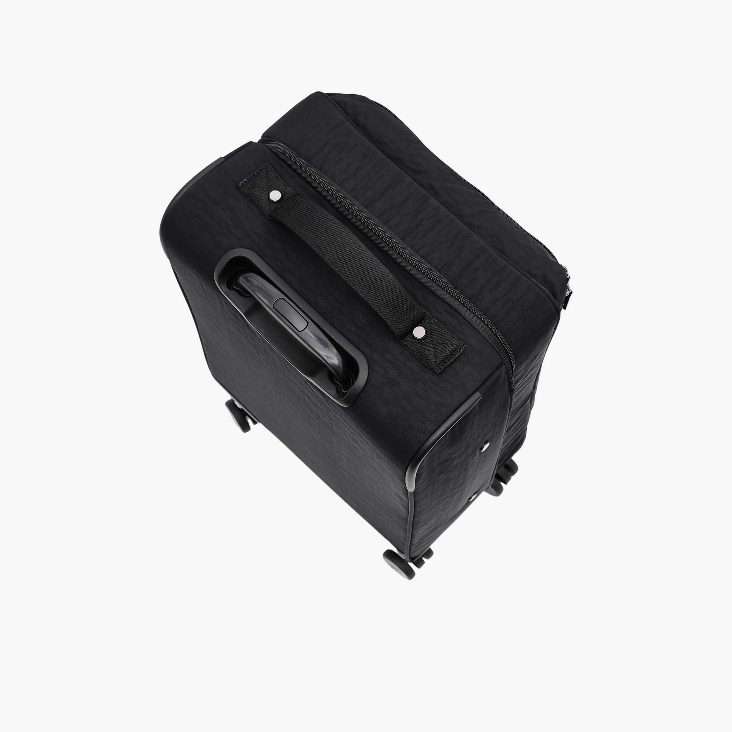 Guess Greyjoy 56 CM Small Cabin Nylon Soft Sided 4-Wheeler Spinner Trolley Bag with TSA Lock-travel-luggagesandbags-luggage-image-8