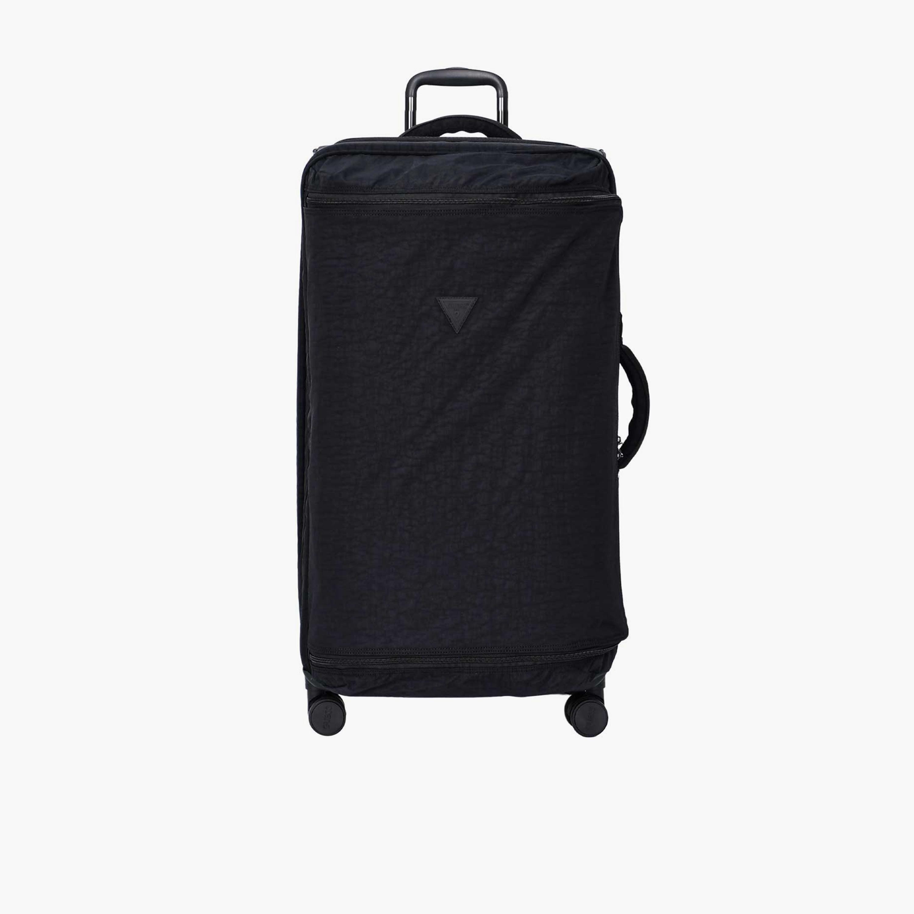 Guess Greyjoy 81 CM Large Check-in Nylon Soft Sided 4-Wheeler Spinner Trolley Bag with TSA Lock-travel-luggagesandbags-luggage-image-1