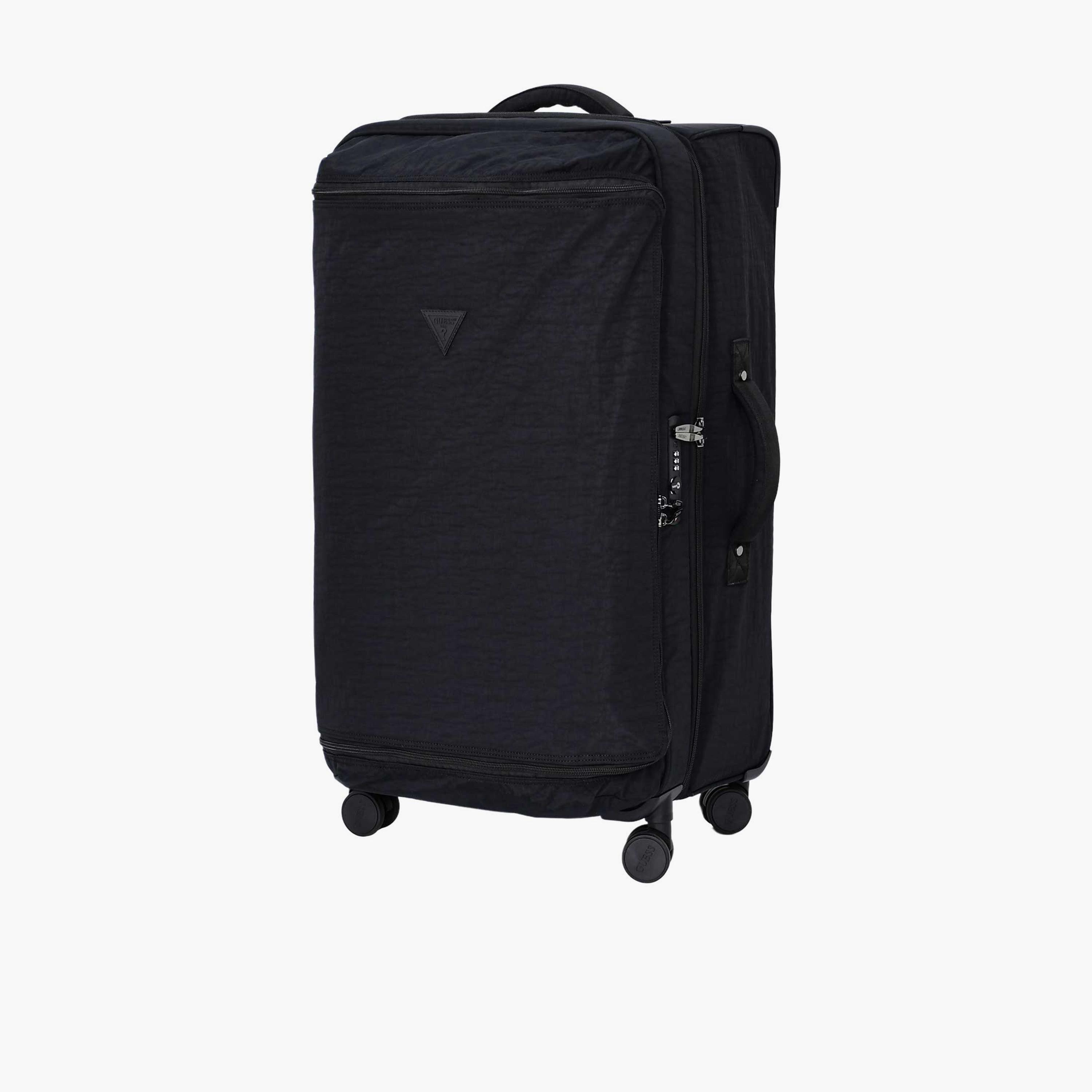 Guess Greyjoy 81 CM Large Check-in Nylon Soft Sided 4-Wheeler Spinner Trolley Bag with TSA Lock-travel-luggagesandbags-luggage-image-11