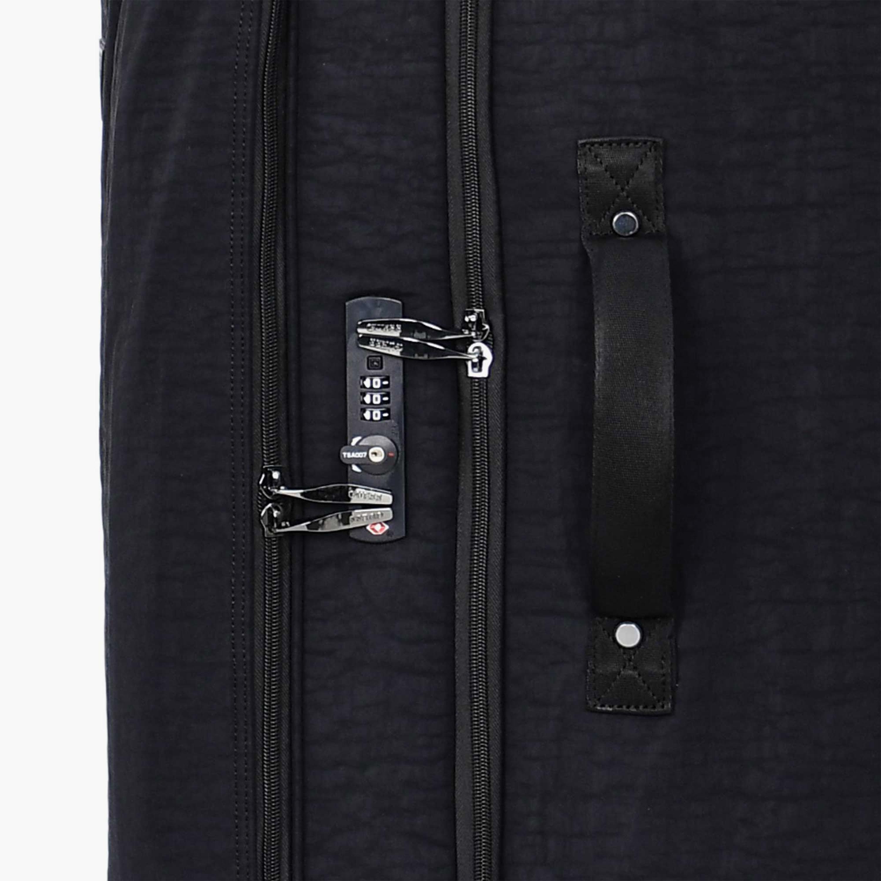 Guess Greyjoy 81 CM Large Check-in Nylon Soft Sided 4-Wheeler Spinner Trolley Bag with TSA Lock-travel-luggagesandbags-luggage-image-14