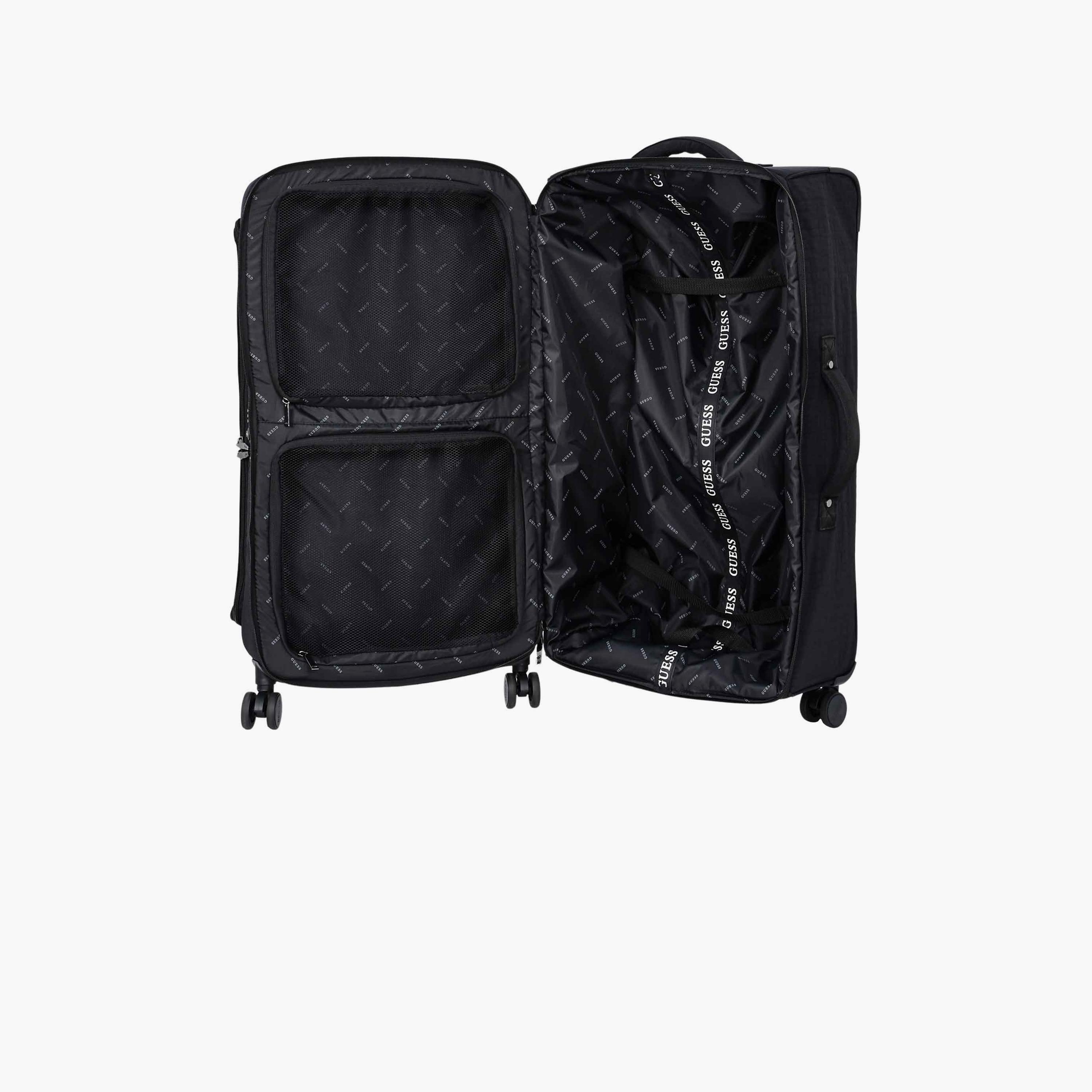 Guess Greyjoy 81 CM Large Check-in Nylon Soft Sided 4-Wheeler Spinner Trolley Bag with TSA Lock-travel-luggagesandbags-luggage-image-6