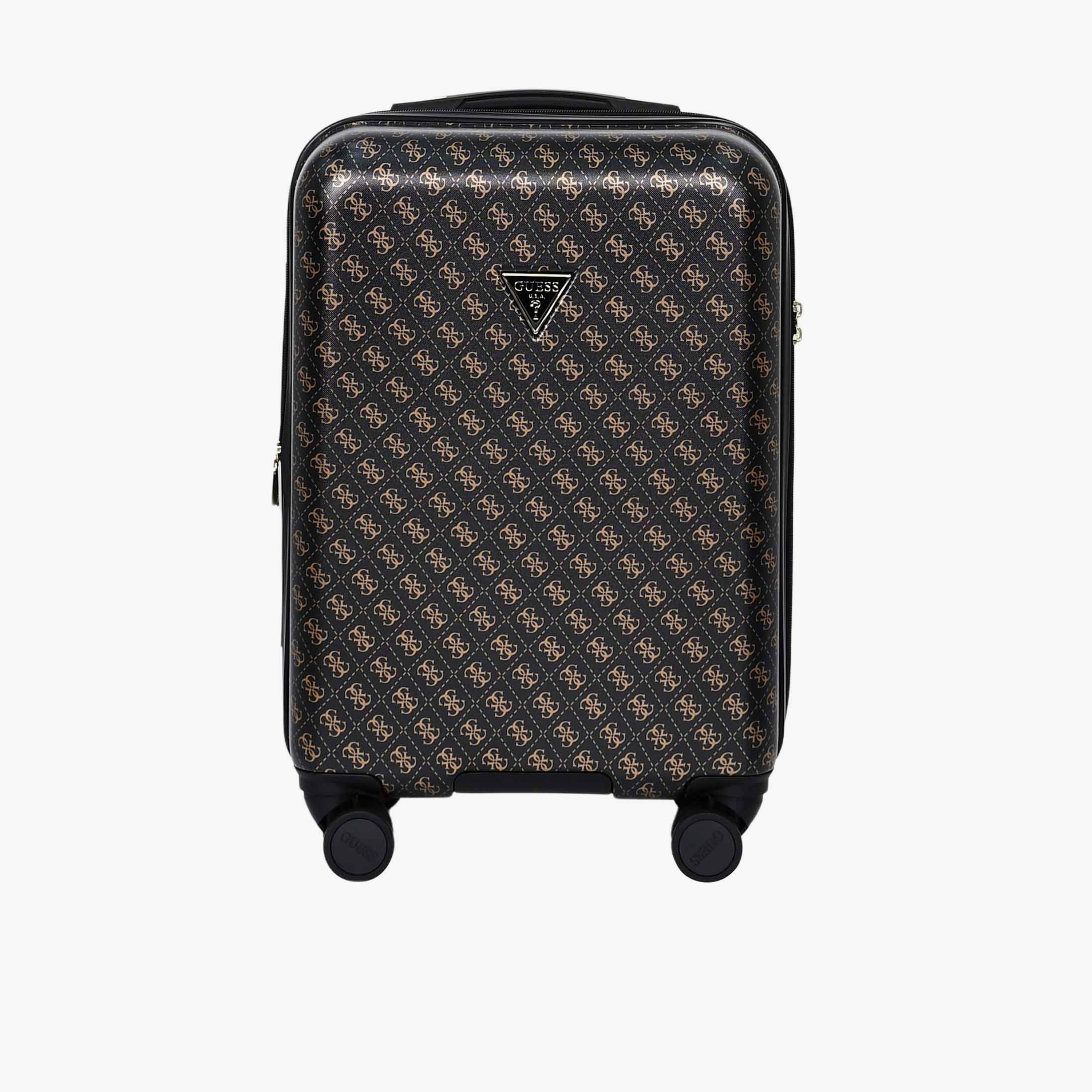 Guess Jesco 56 CM Small Cabin PU Hard Sided 4-Wheeler Spinner Trolley Bag with TSA Lock-travel-luggagesandbags-luggage-image-8
