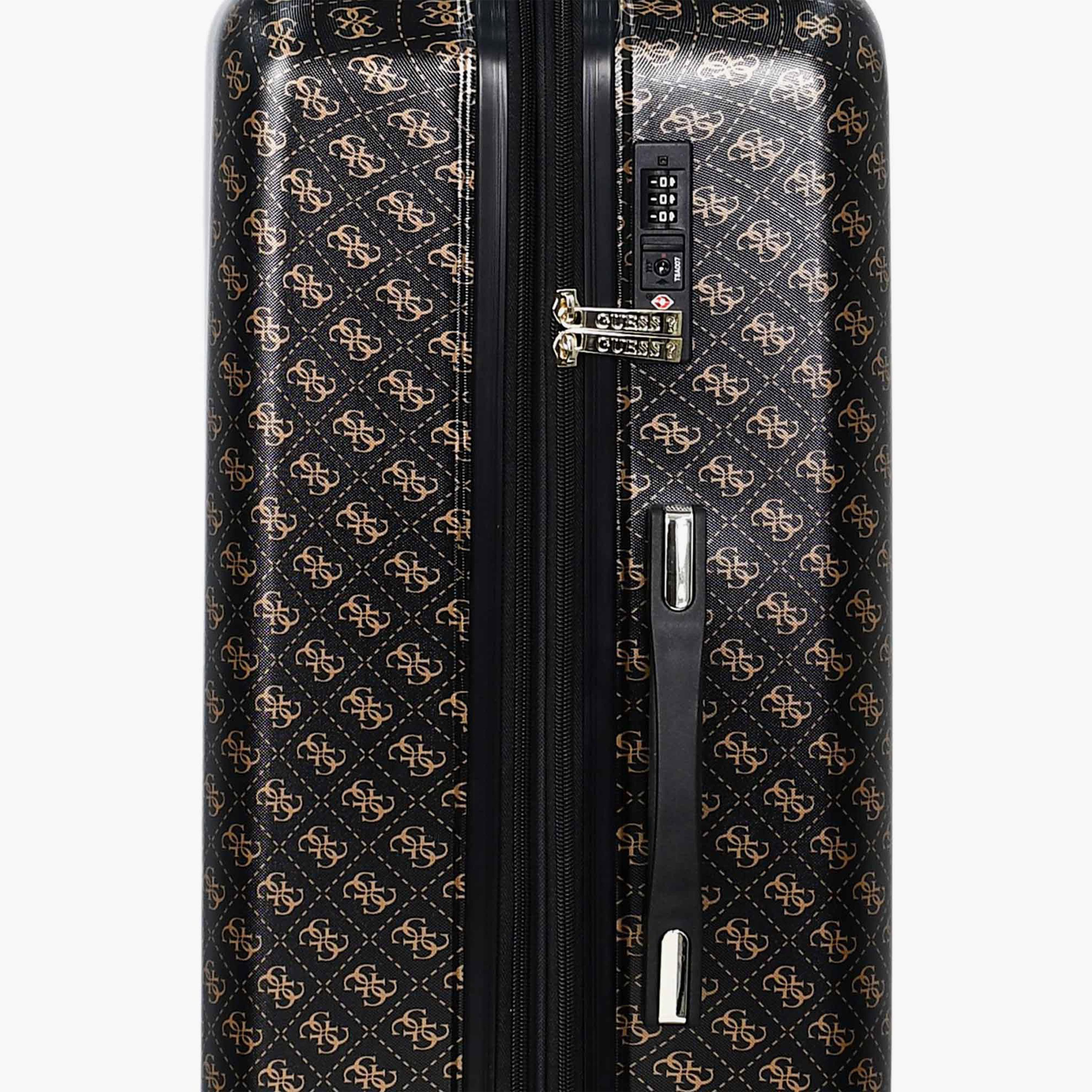 Guess Jesco 51 CM Large Check-in PU Hard Sided 4-Wheeler Spinner Trolley Bag with TSA Lock-travel-luggagesandbags-luggage-image-14