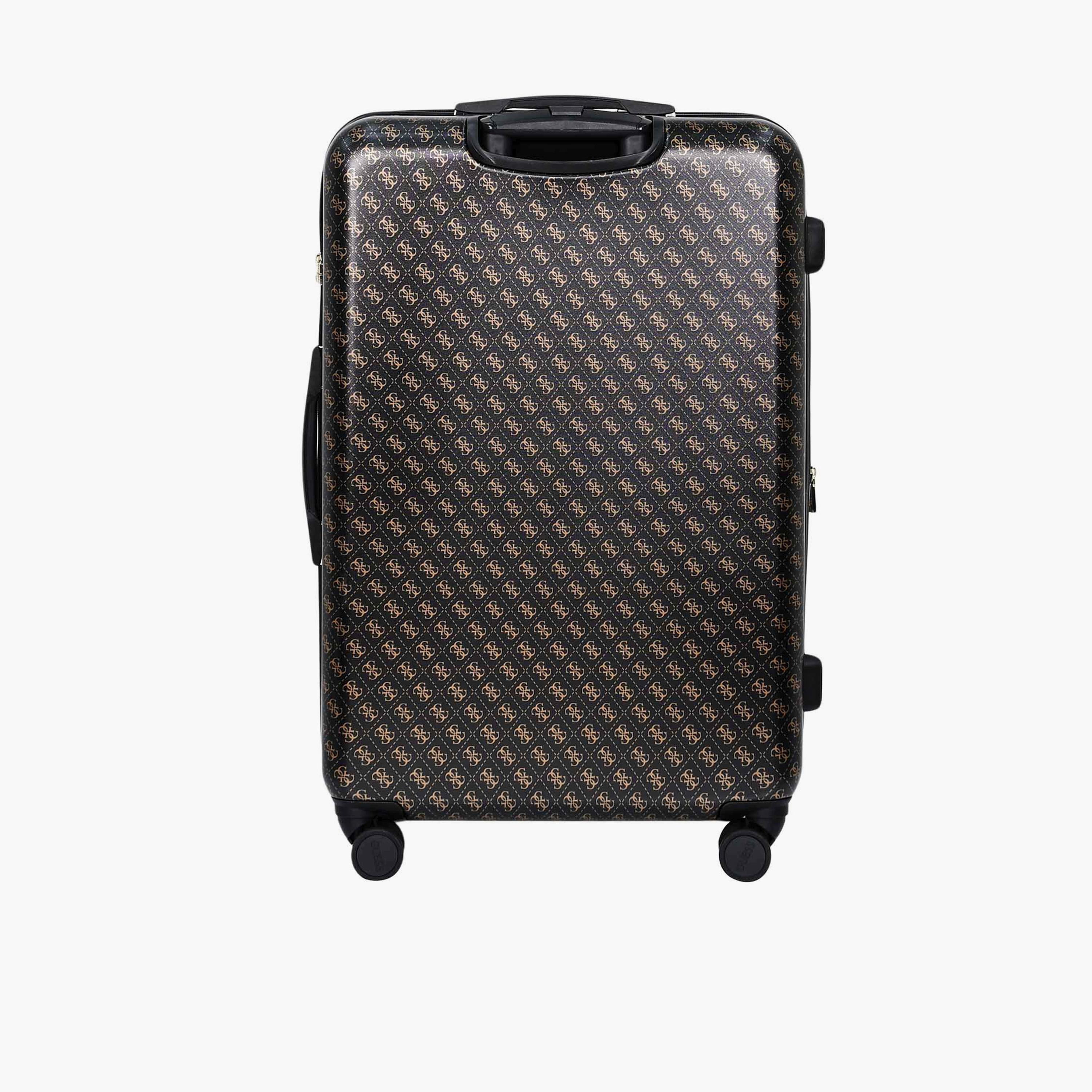 Guess Jesco 51 CM Large Check-in PU Hard Sided 4-Wheeler Spinner Trolley Bag with TSA Lock-travel-luggagesandbags-luggage-image-5