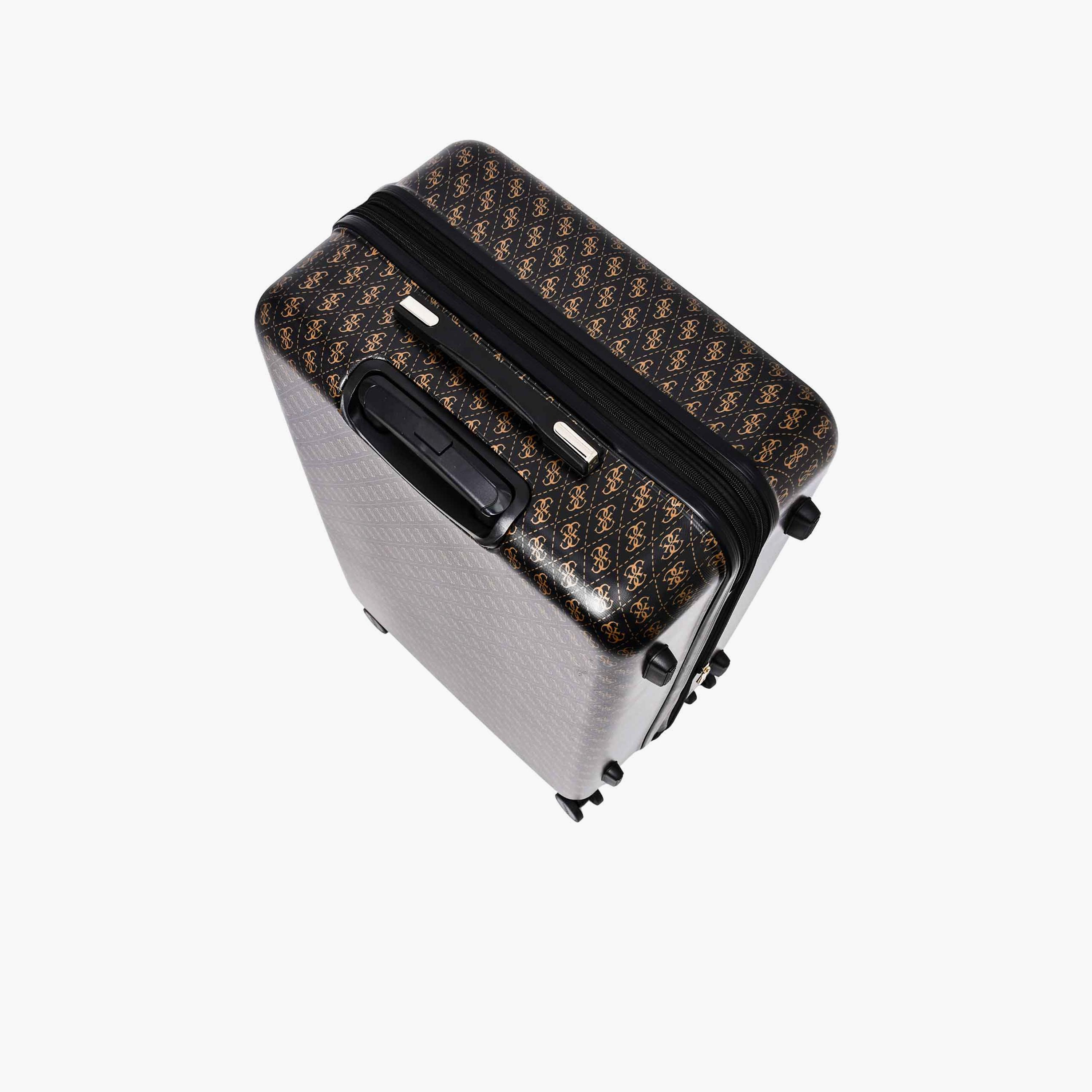 Guess Jesco 51 CM Large Check-in PU Hard Sided 4-Wheeler Spinner Trolley Bag with TSA Lock-travel-luggagesandbags-luggage-image-9