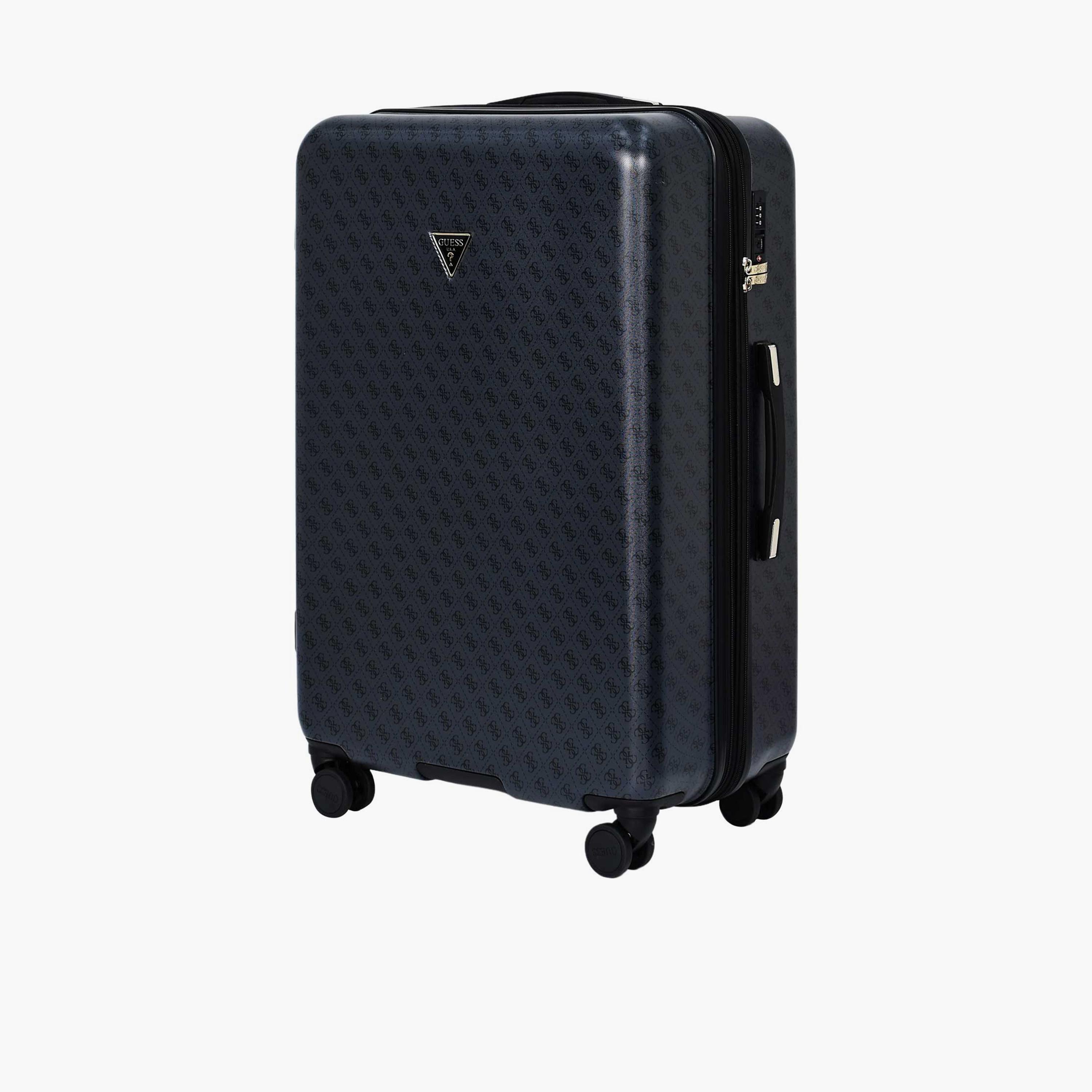 Guess Jesco 51 CM Large Check-in PU Hard Sided 4-Wheeler Spinner Trolley Bag with TSA Lock-travel-luggagesandbags-luggage-image-11