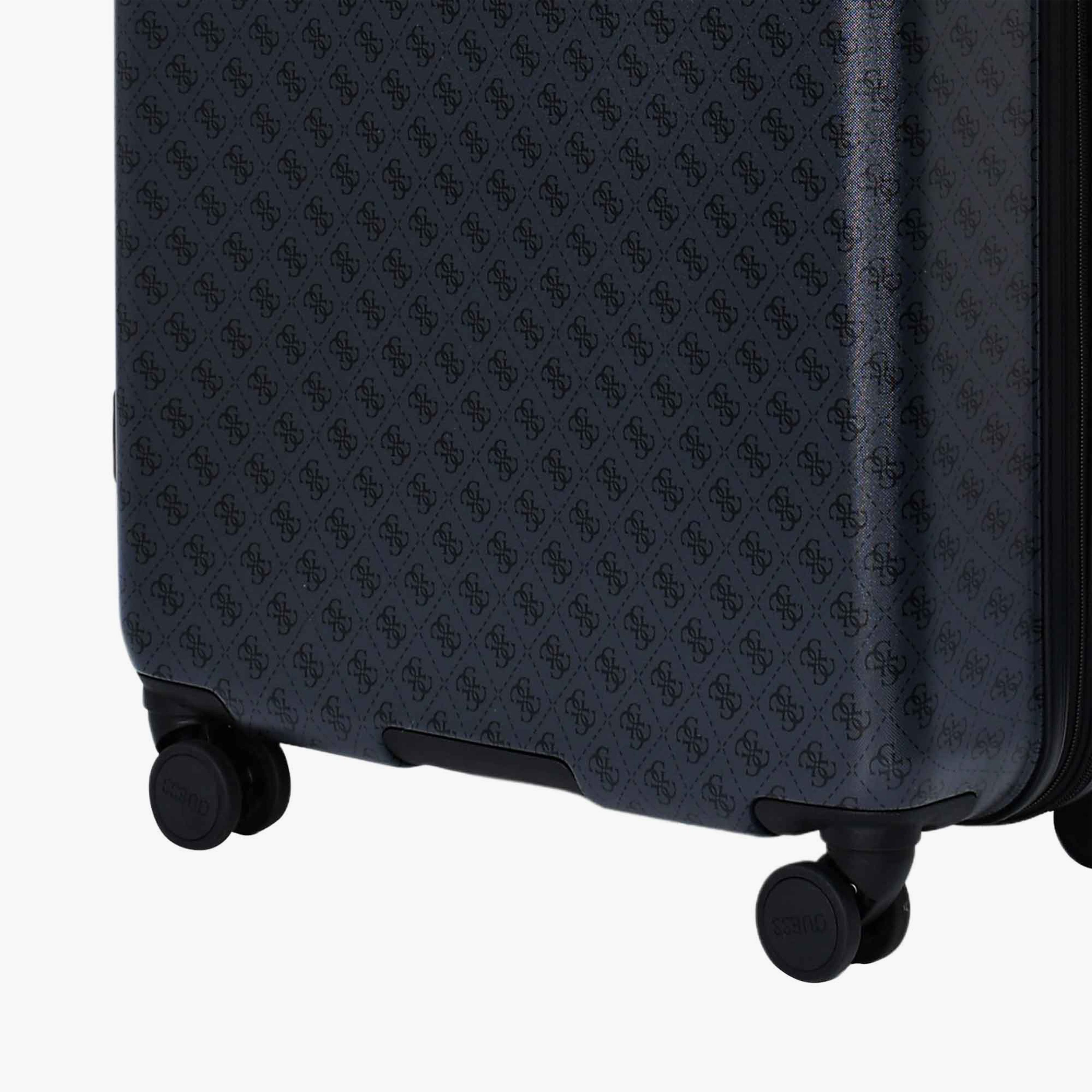 Guess Jesco 51 CM Large Check-in PU Hard Sided 4-Wheeler Spinner Trolley Bag with TSA Lock-travel-luggagesandbags-luggage-image-8
