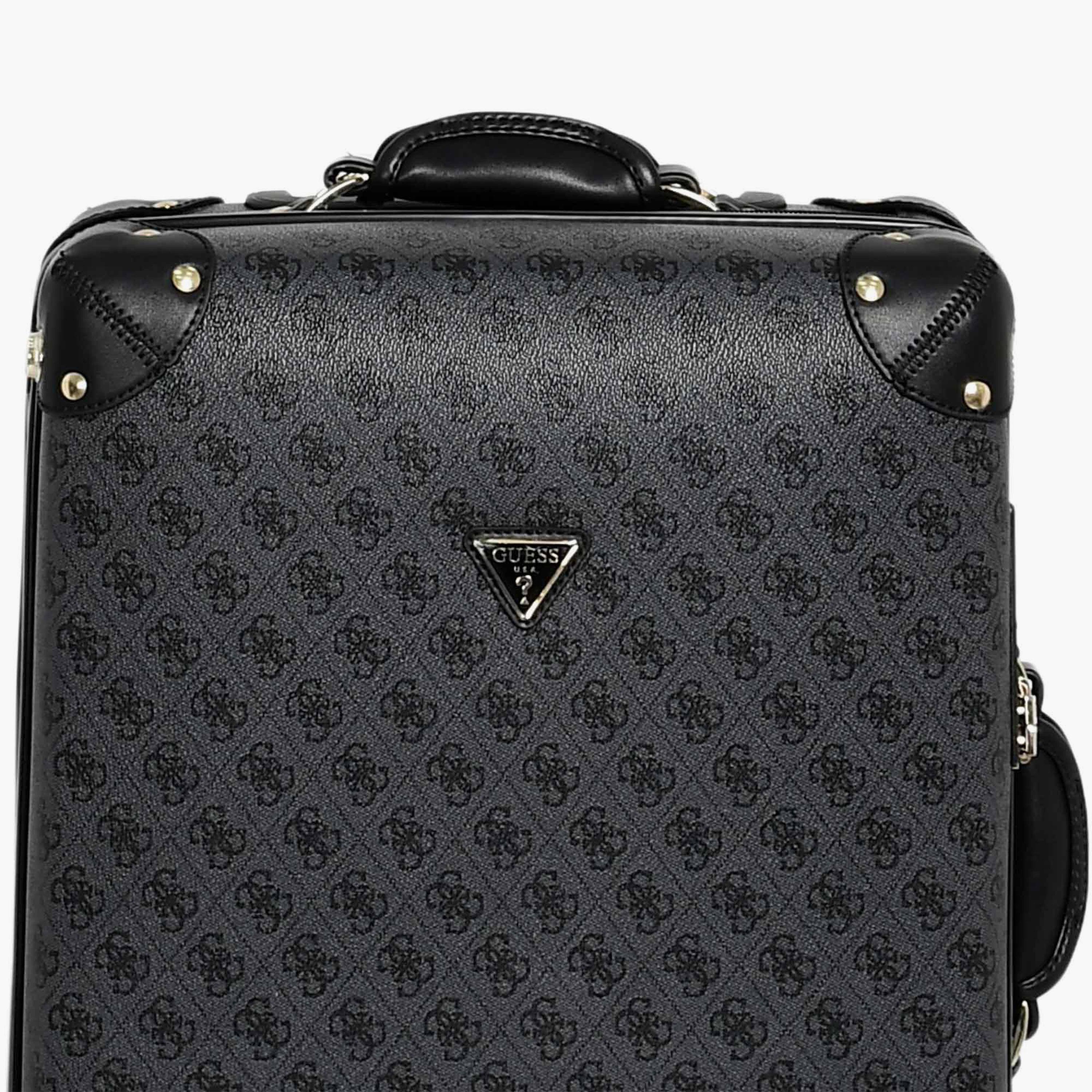 Guess Latona 53 CM Small Cabin PU Hard Sided 4-Wheeler Spinner Trolley Bag with TSA Lock-travel-luggagesandbags-luggage-image-15