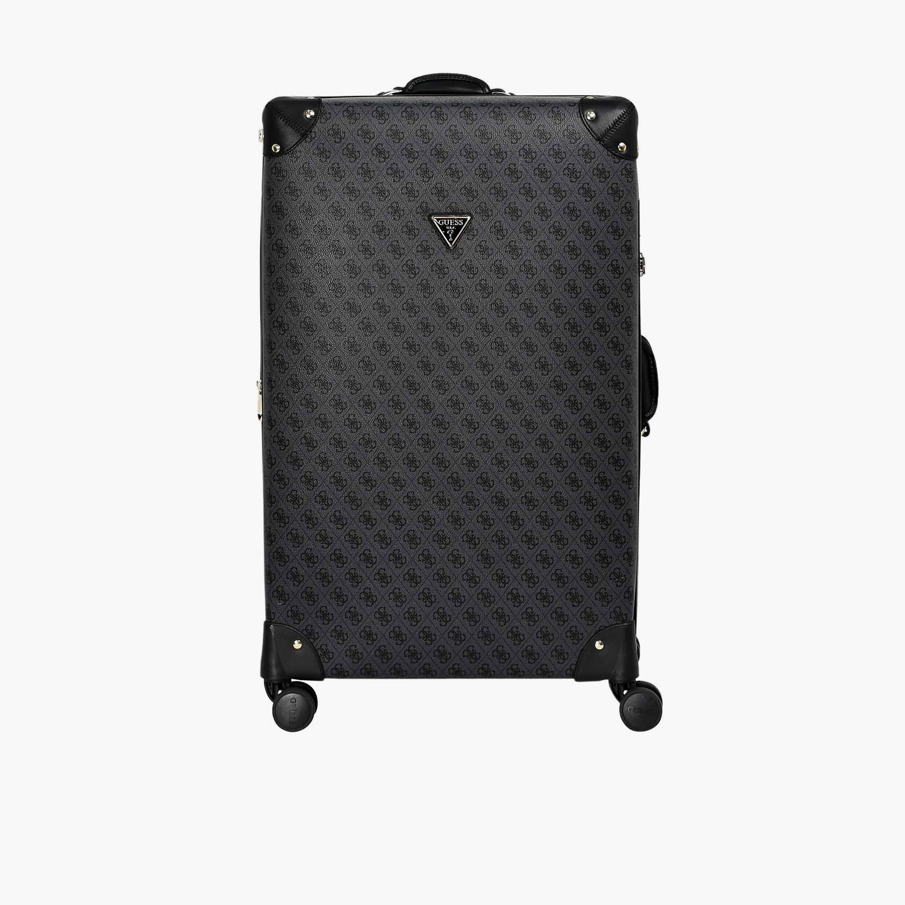 Guess Latona 76 CM Large Check-in PU Hard Sided 4-Wheeler Spinner Trolley Bag with TSA Lock-travel-luggagesandbags-luggage-image-10
