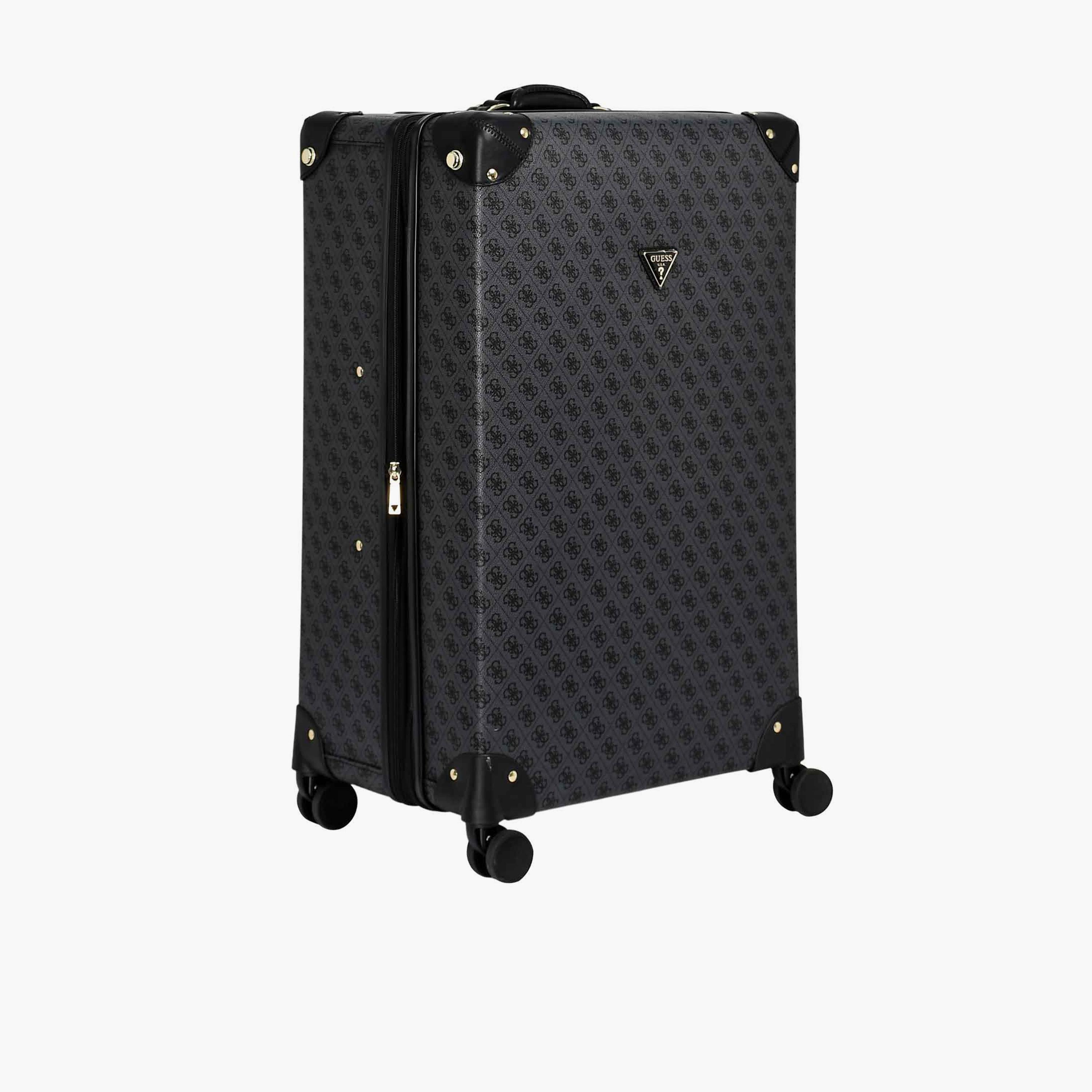Guess Latona 76 CM Large Check-in PU Hard Sided 4-Wheeler Spinner Trolley Bag with TSA Lock-travel-luggagesandbags-luggage-image-11