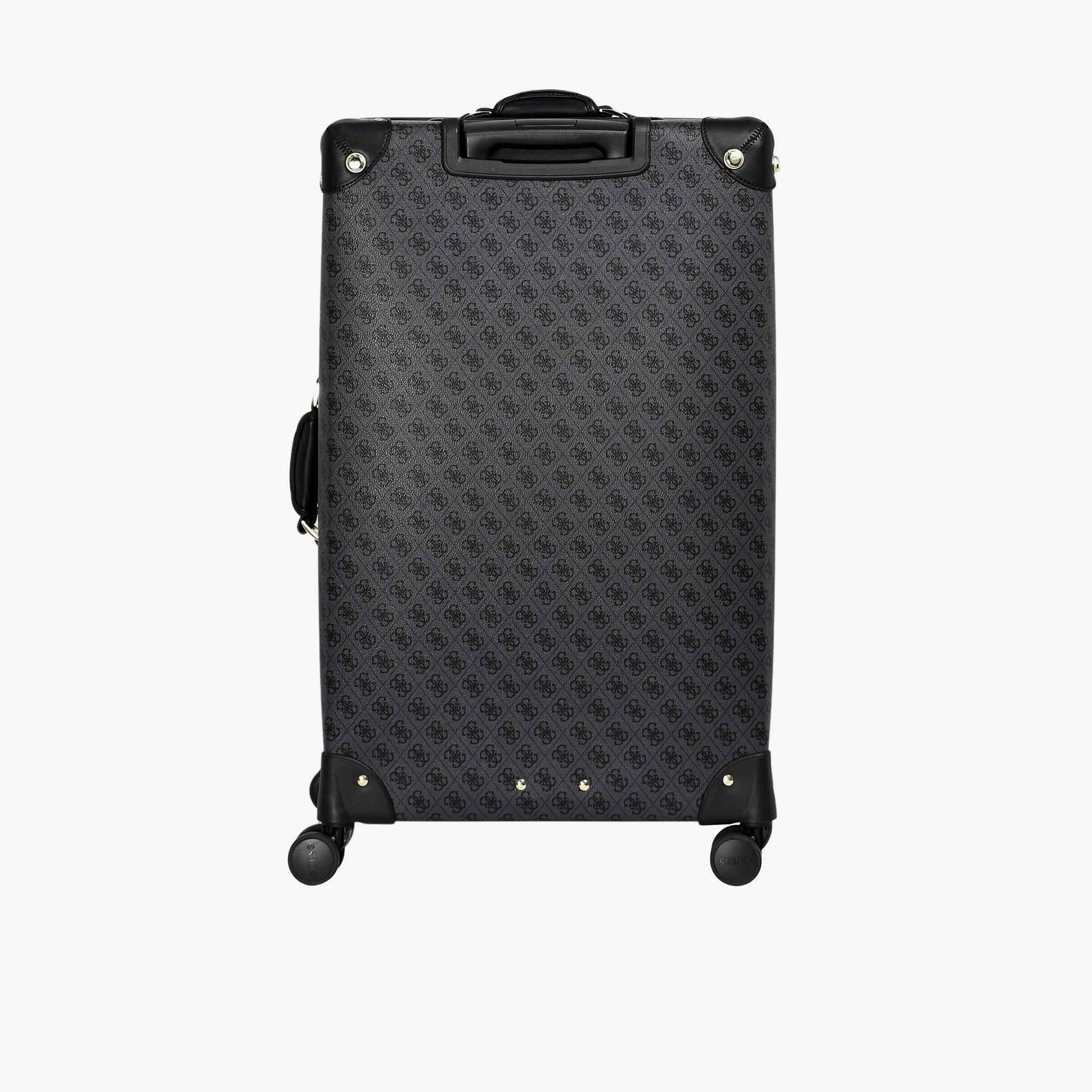 Guess Latona 76 CM Large Check-in PU Hard Sided 4-Wheeler Spinner Trolley Bag with TSA Lock-travel-luggagesandbags-luggage-image-5