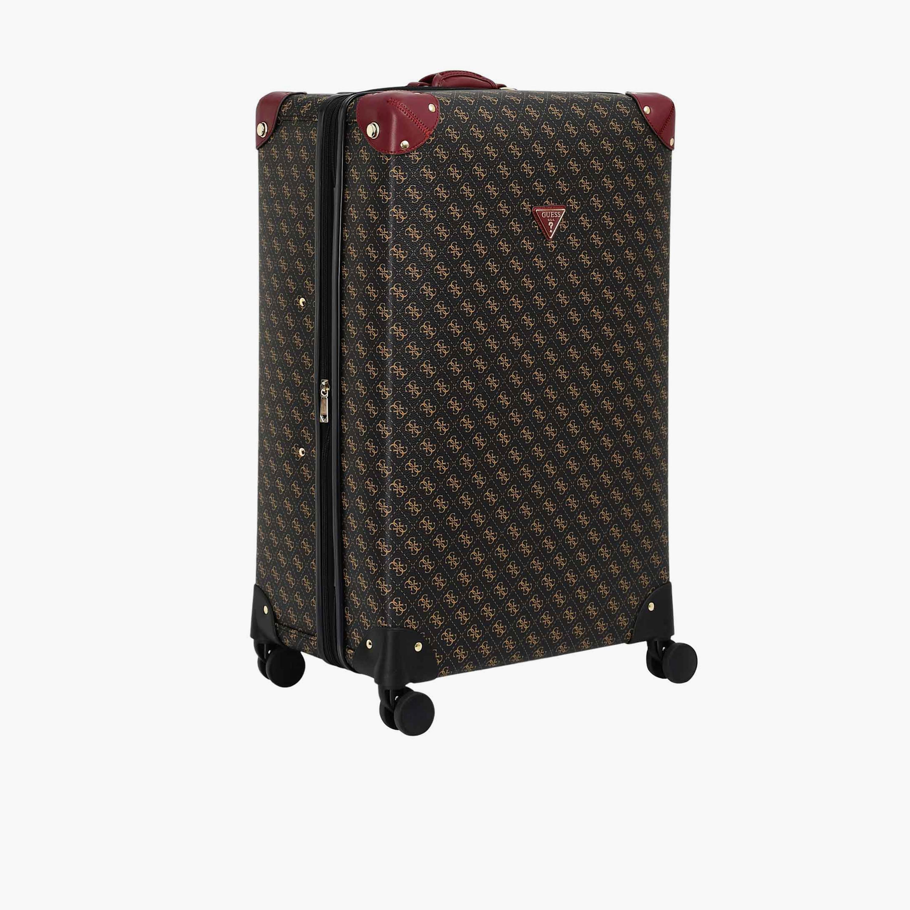 Guess Latona 75 CM Large Check-in PU Hard Sided 4-Wheeler Spinner Trolley Bag with TSA Lock-travel-luggagesandbags-luggage-image-11