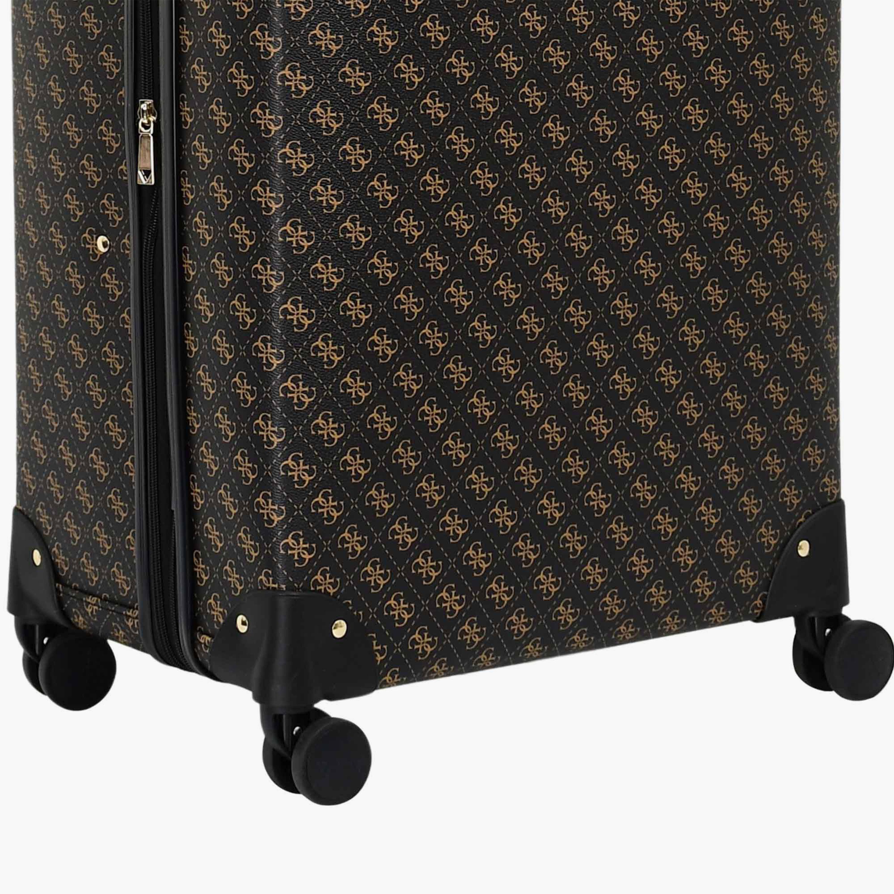 Guess Latona 75 CM Large Check-in PU Hard Sided 4-Wheeler Spinner Trolley Bag with TSA Lock-travel-luggagesandbags-luggage-image-9