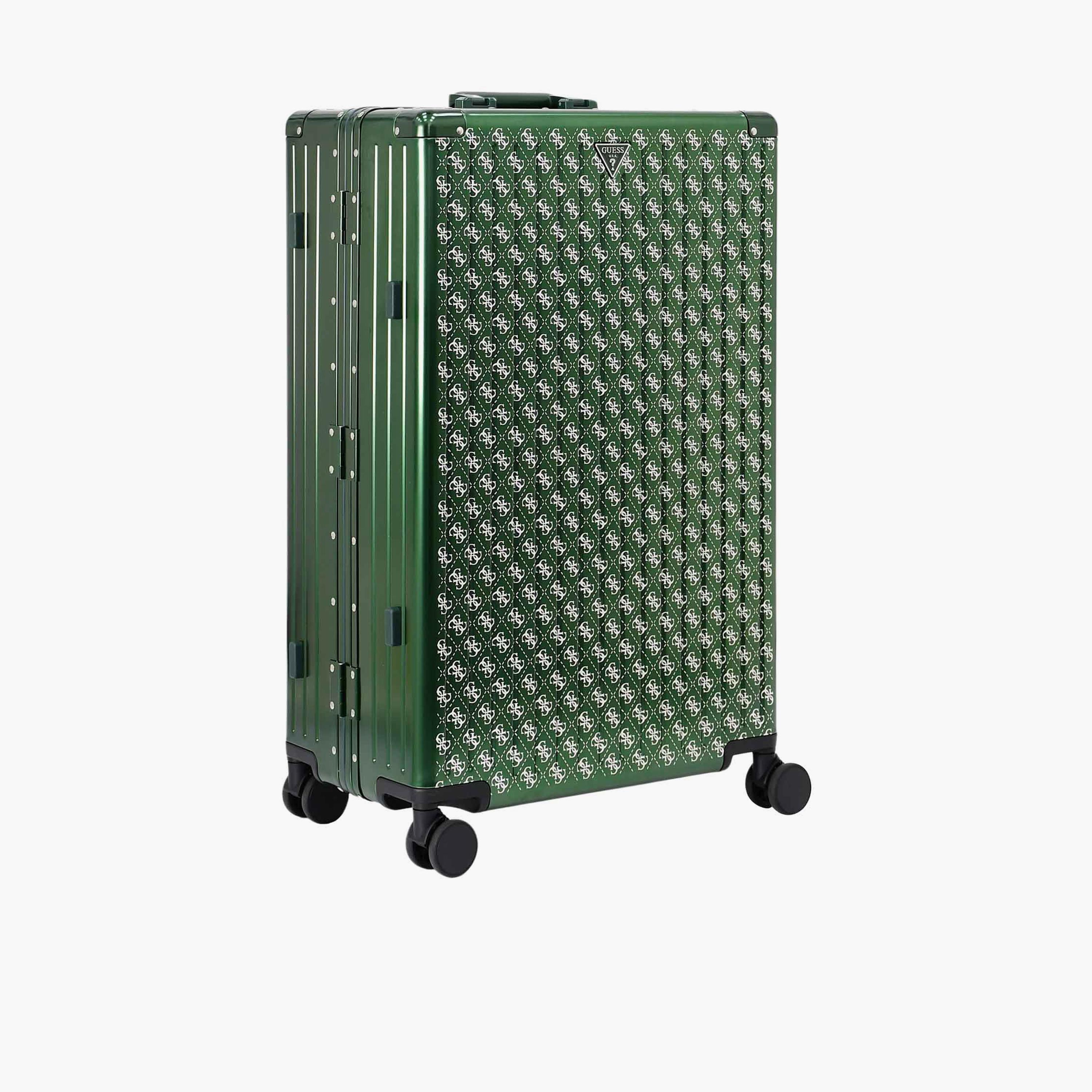 Guess Trunkshow 77 CM Large Check-in PU Hard Sided 4-Wheeler Spinner Trolley Bag with TSA Lock-travel-luggagesandbags-luggage-image-11