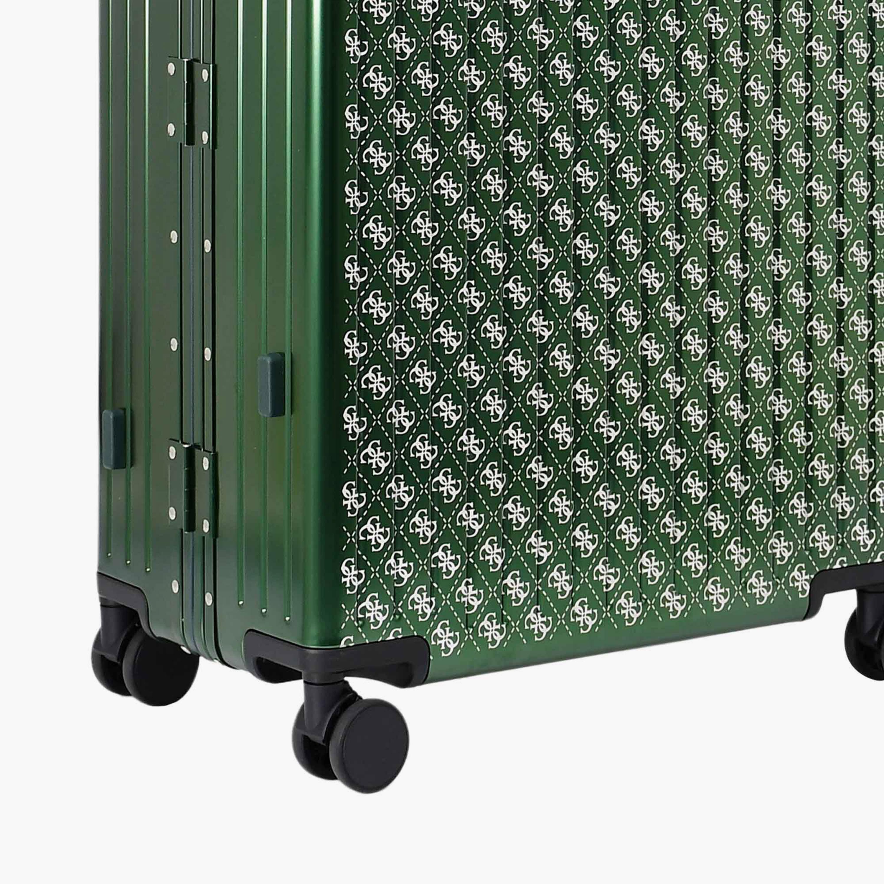 Guess Trunkshow 77 CM Large Check-in PU Hard Sided 4-Wheeler Spinner Trolley Bag with TSA Lock-travel-luggagesandbags-luggage-image-13