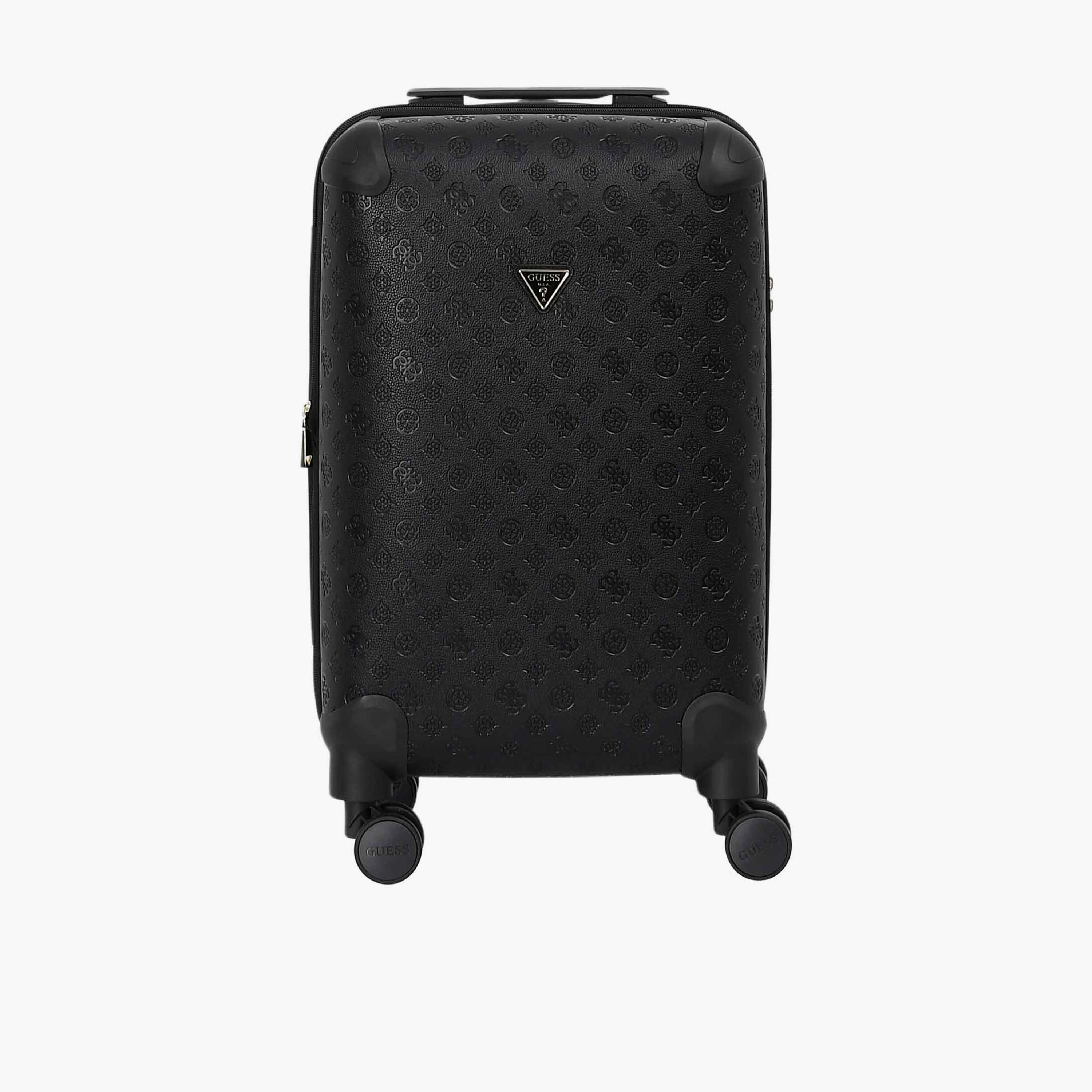 Guess Wilder 56 CM Small Cabin PU Hard Sided 4-Wheeler Spinner Trolley Bag with TSA Lock-travel-luggagesandbags-luggage-image-10