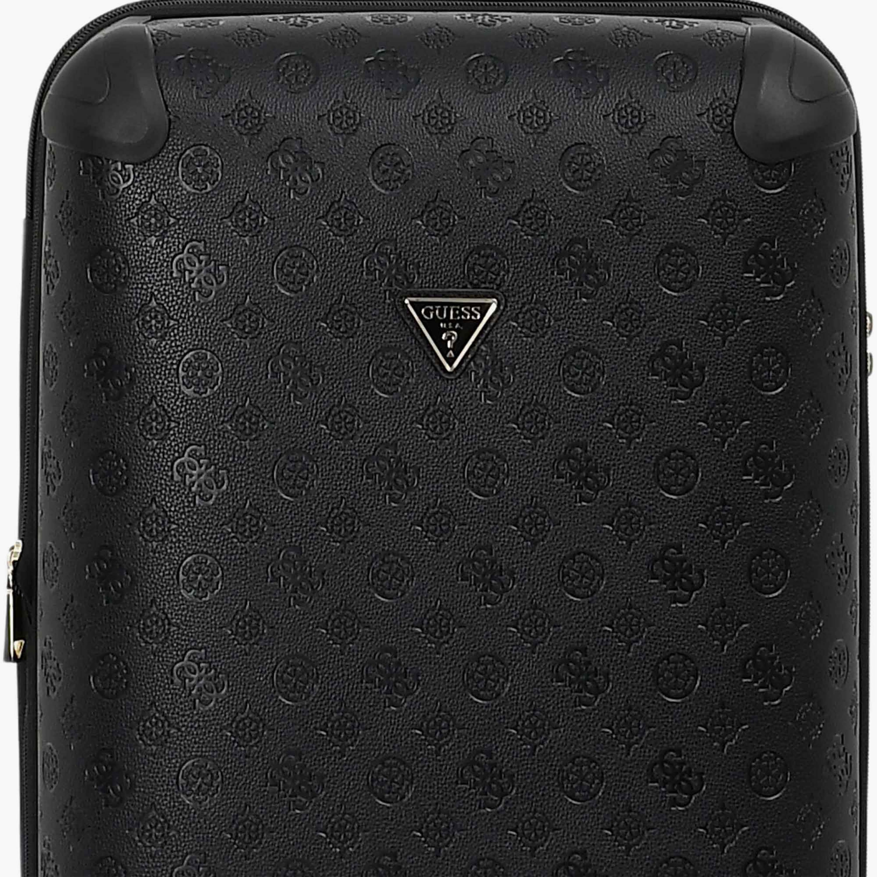 Guess Wilder 56 CM Small Cabin PU Hard Sided 4-Wheeler Spinner Trolley Bag with TSA Lock-travel-luggagesandbags-luggage-image-15
