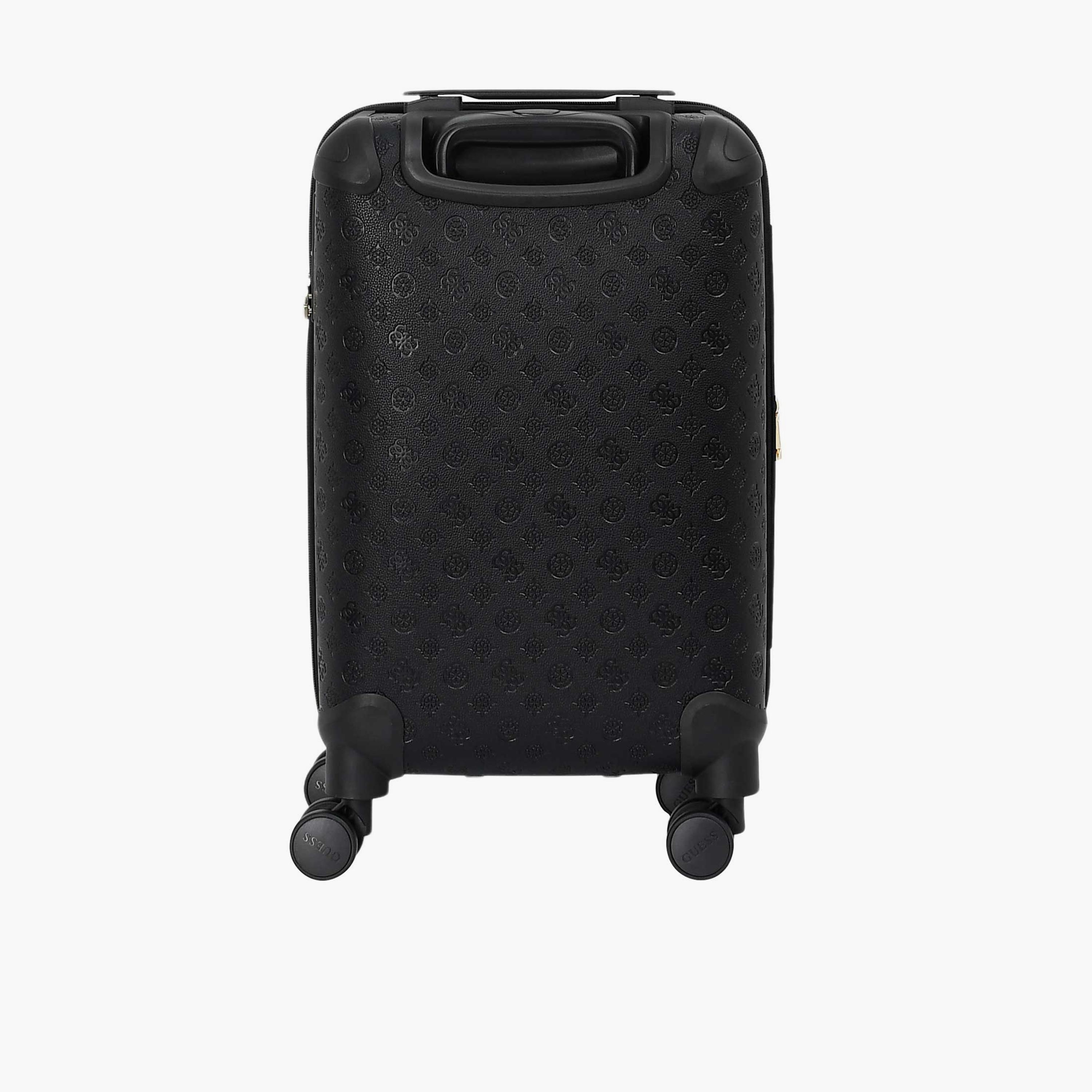 Guess Wilder 56 CM Small Cabin PU Hard Sided 4-Wheeler Spinner Trolley Bag with TSA Lock-travel-luggagesandbags-luggage-image-5