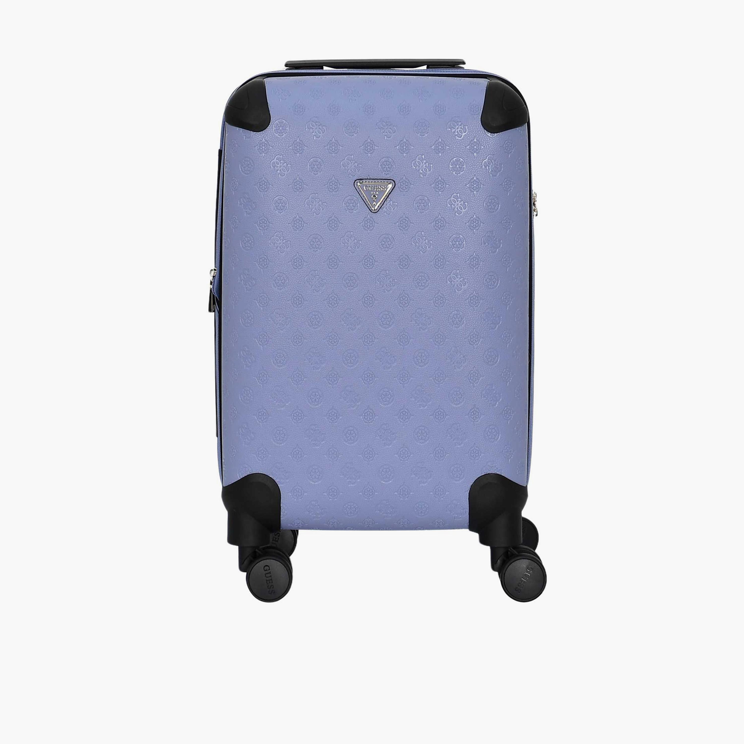 Guess Wilder 56 CM Small Cabin PU Hard Sided 4-Wheeler Spinner Trolley Bag with TSA Lock-travel-luggagesandbags-luggage-image-10